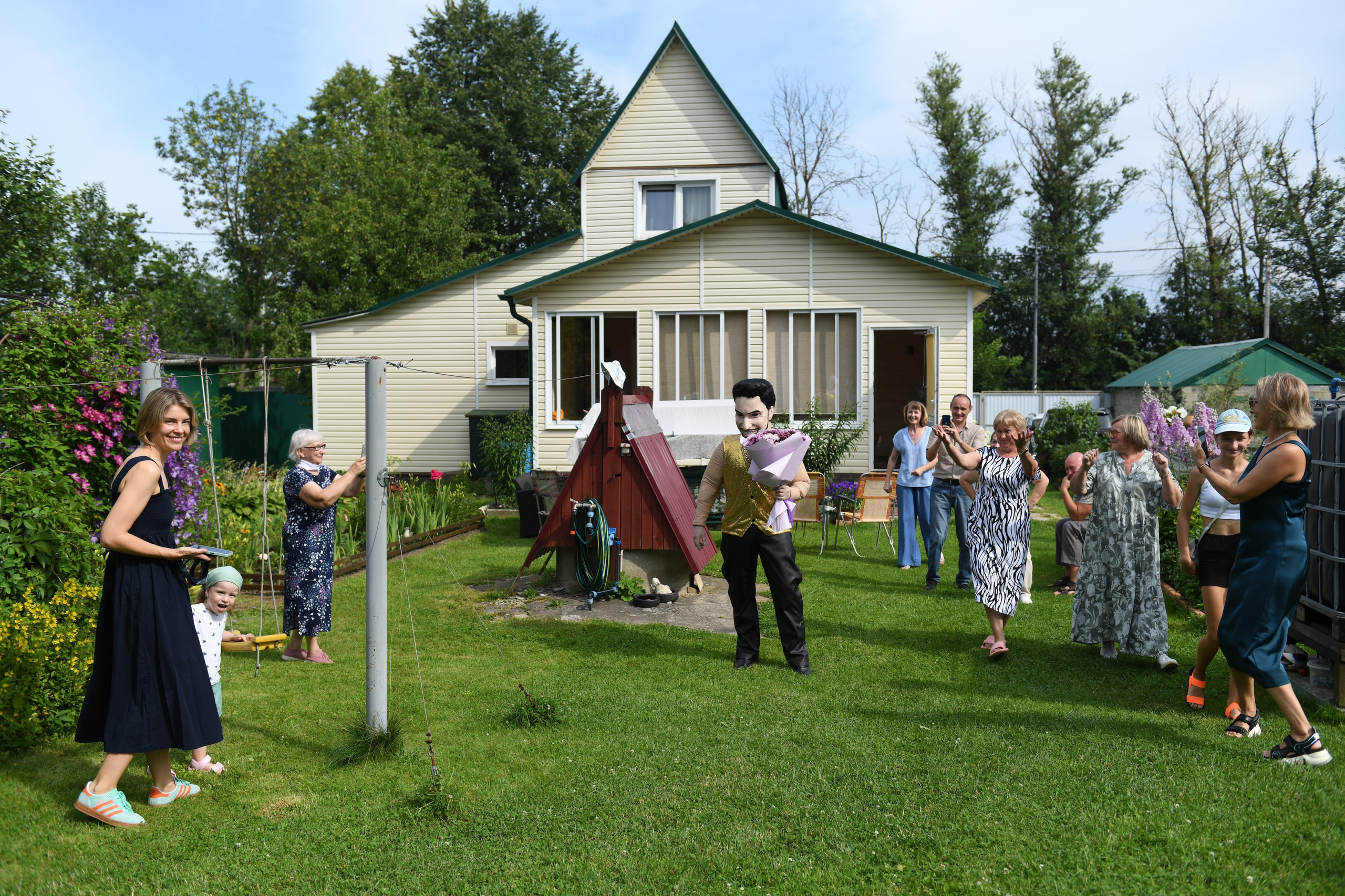 Юбилей. Садовод. Свадебный и портретный фотограф в Москве Галина Борисова