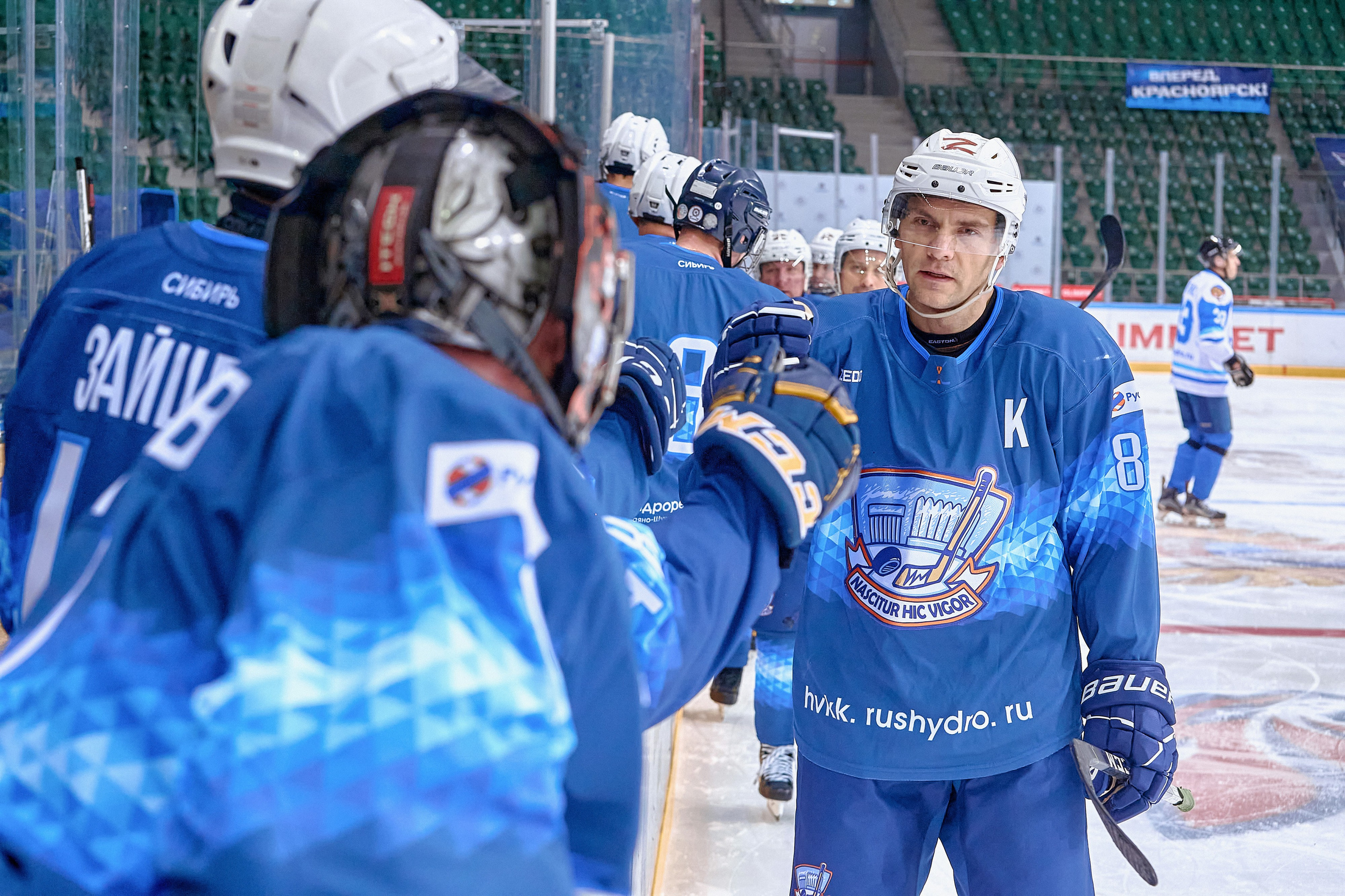 Платинум Арена — Хоккей — РусГидро. Фотограф Яковлев Роман — Красноярск