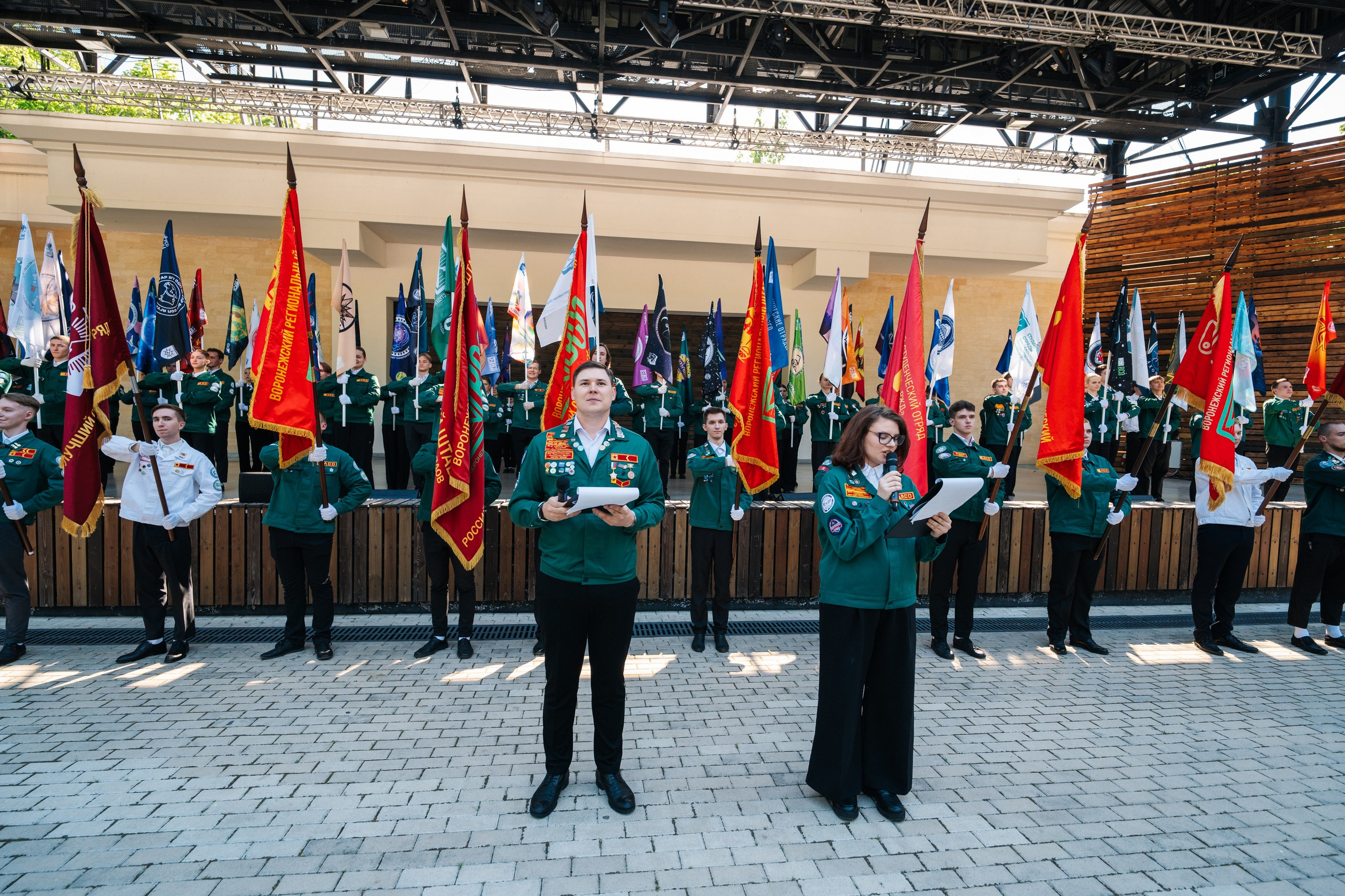 РСО Открытие трудового семестра. Фотограф в Воронеже Ольга Космодемьянская