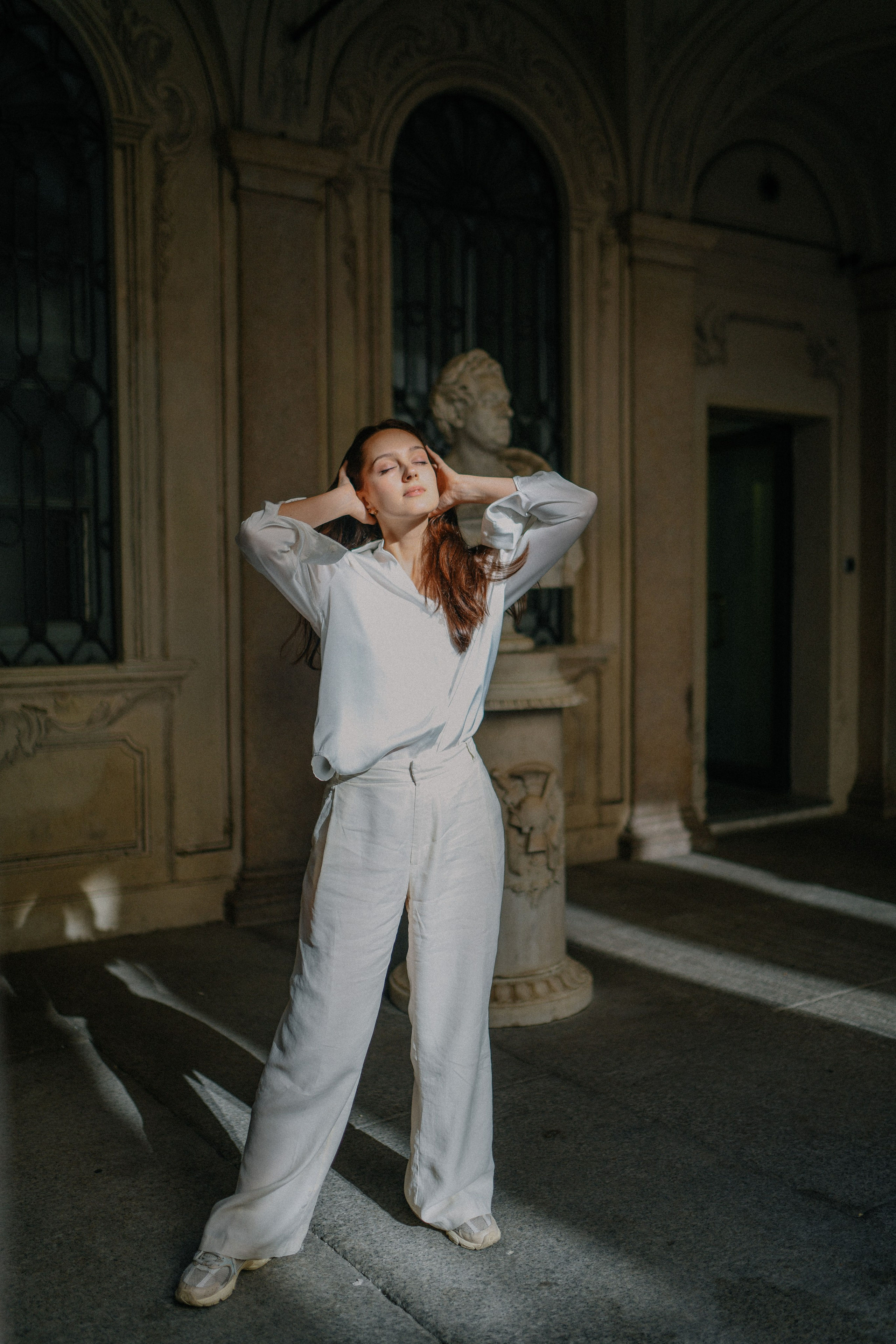 Nastya in Milano. Photographer Vasilisa Gordeeva