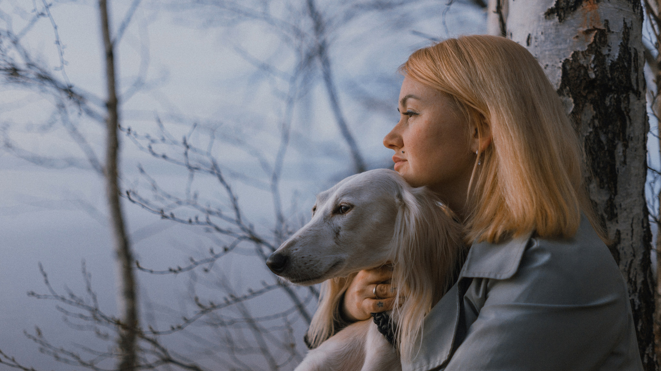 Настя и Бейда. Фотограф-анималист Богданова Полина