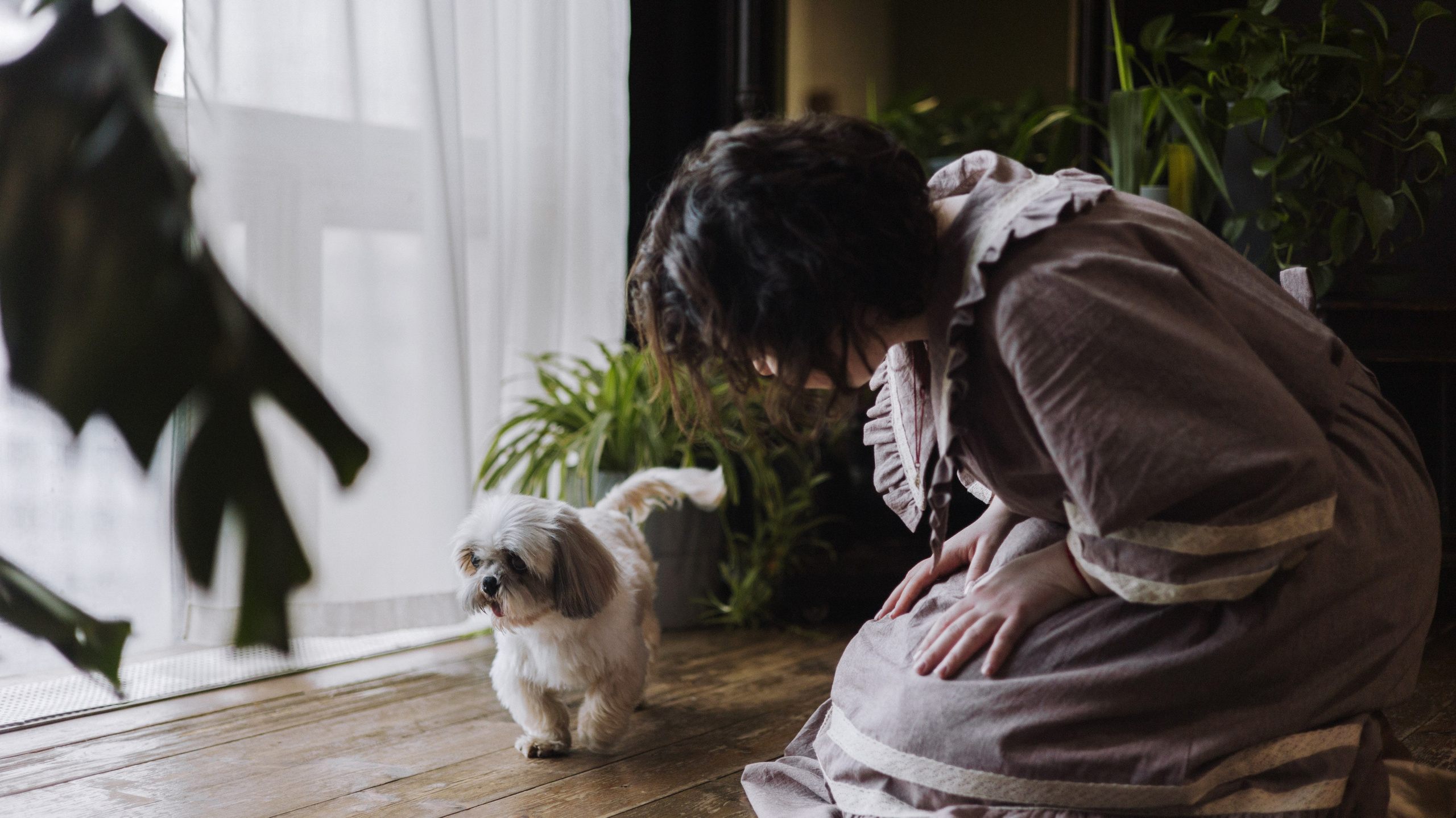 Ирина и Винни. Фотограф-анималист Богданова Полина