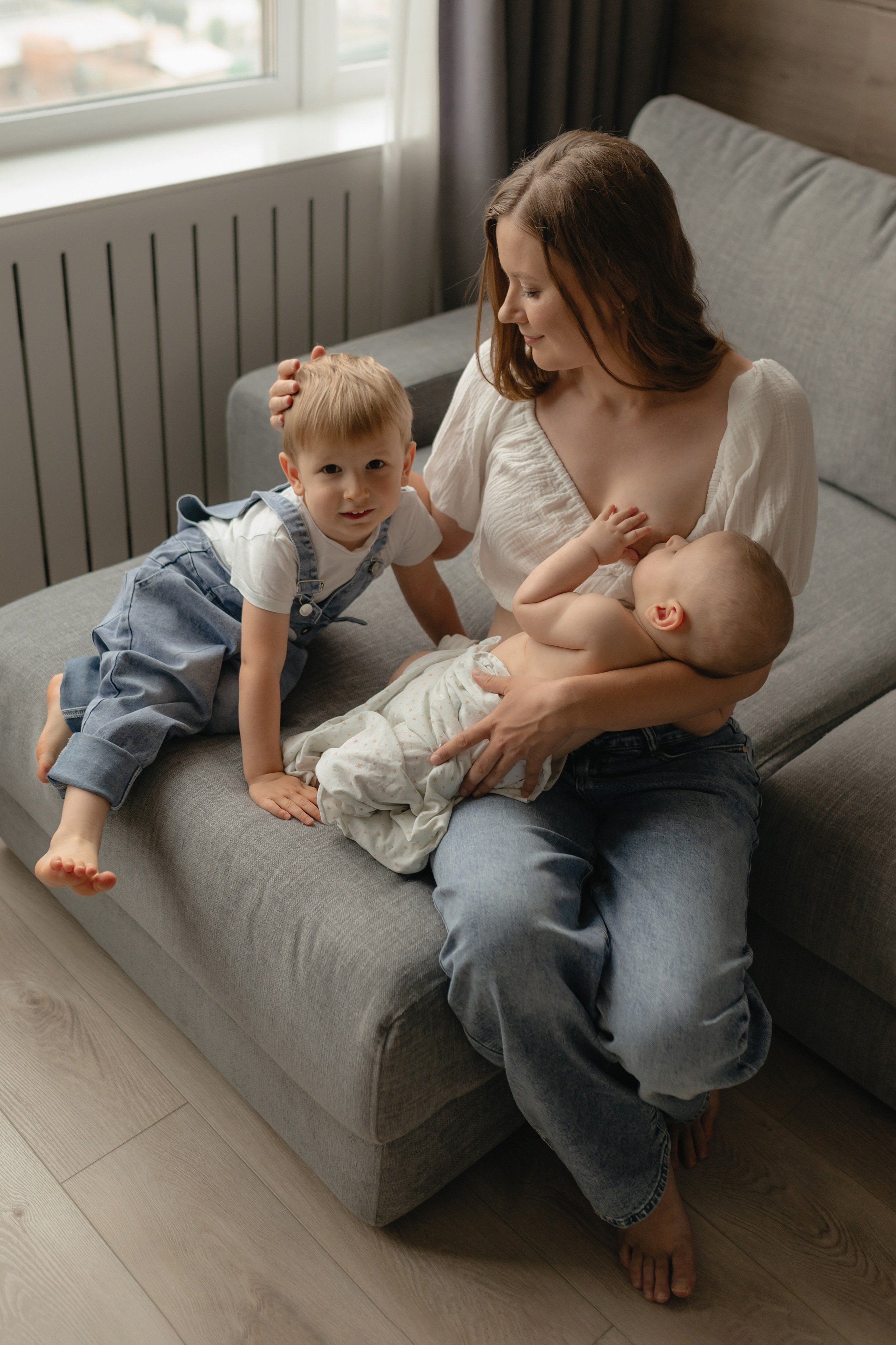 Мария, Дмитрий, Вася и Тима. Семейный и портретный фотограф Нижний Новгород