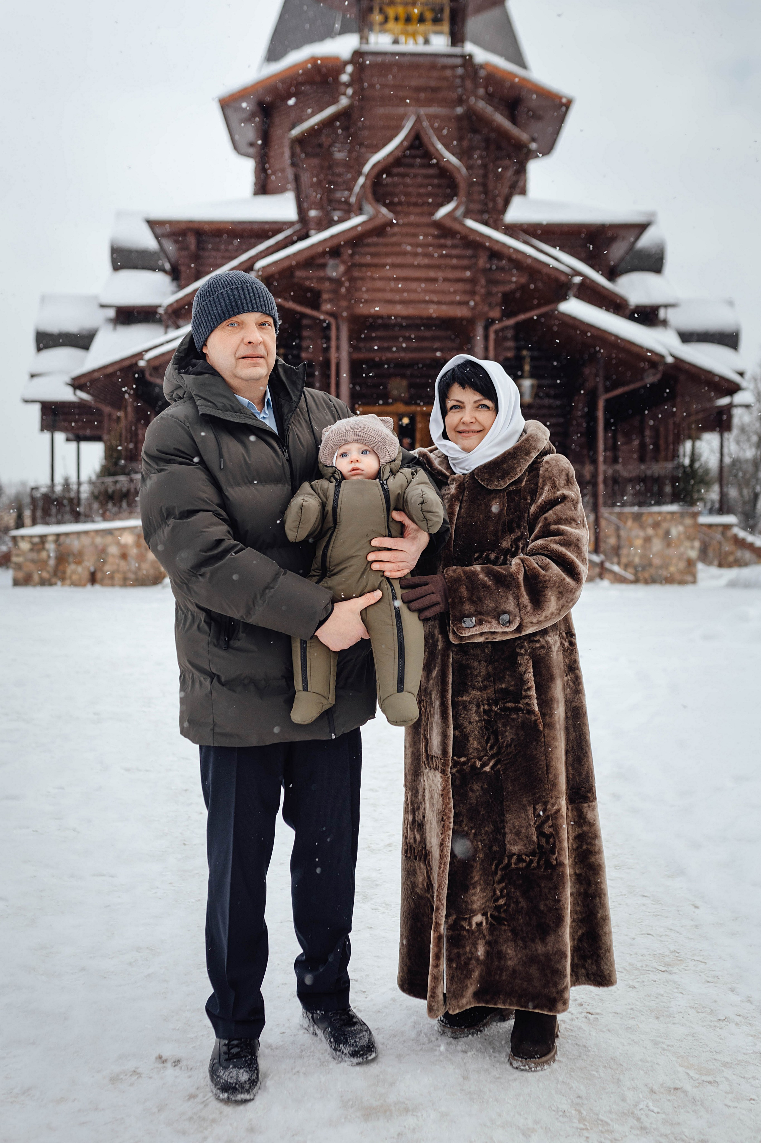 Крещение Матвея, храм Святой Троицы, декабрь 2025