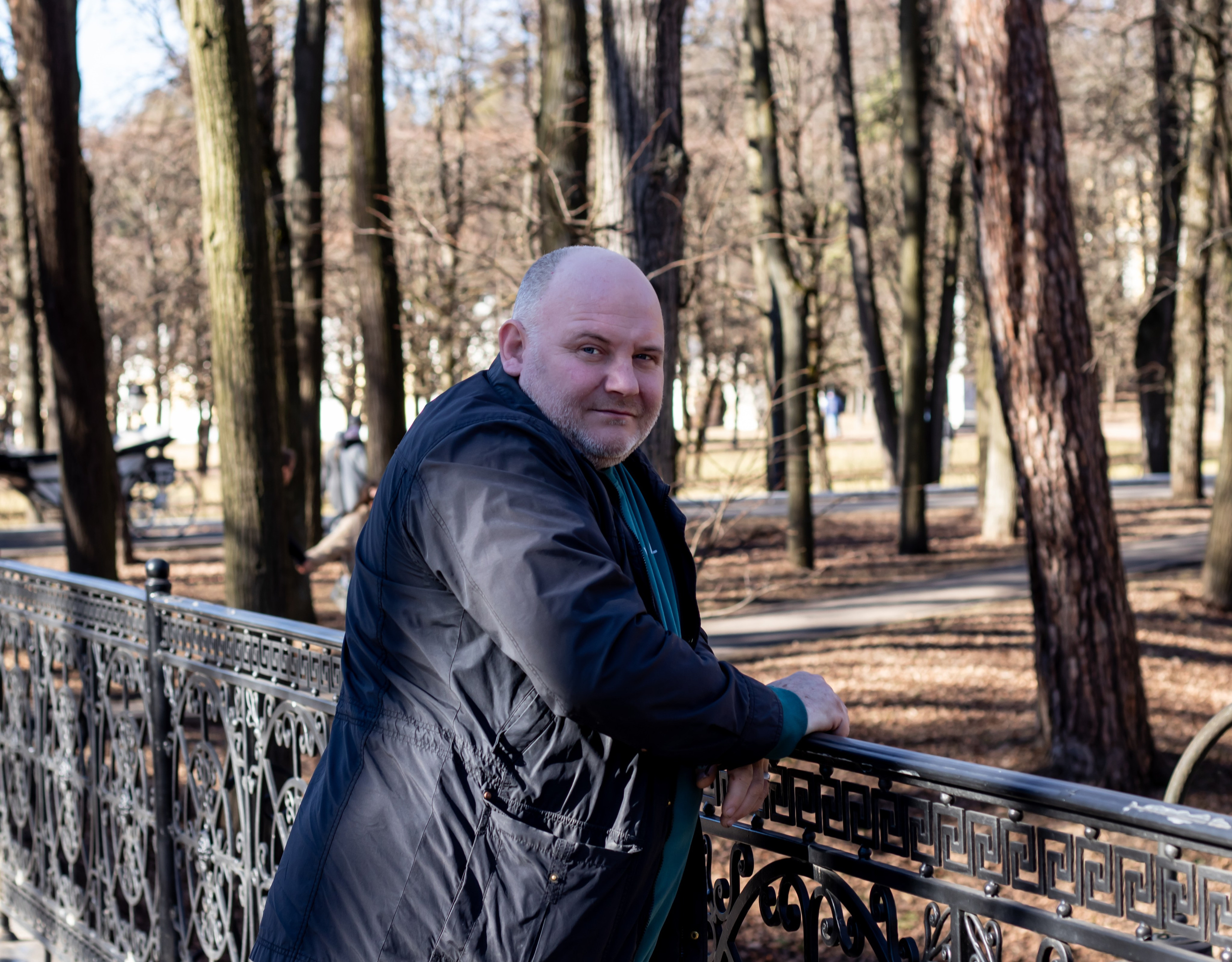 Фотосессия в Усадьбе Архангельское Красногорск мужской деловой портрет