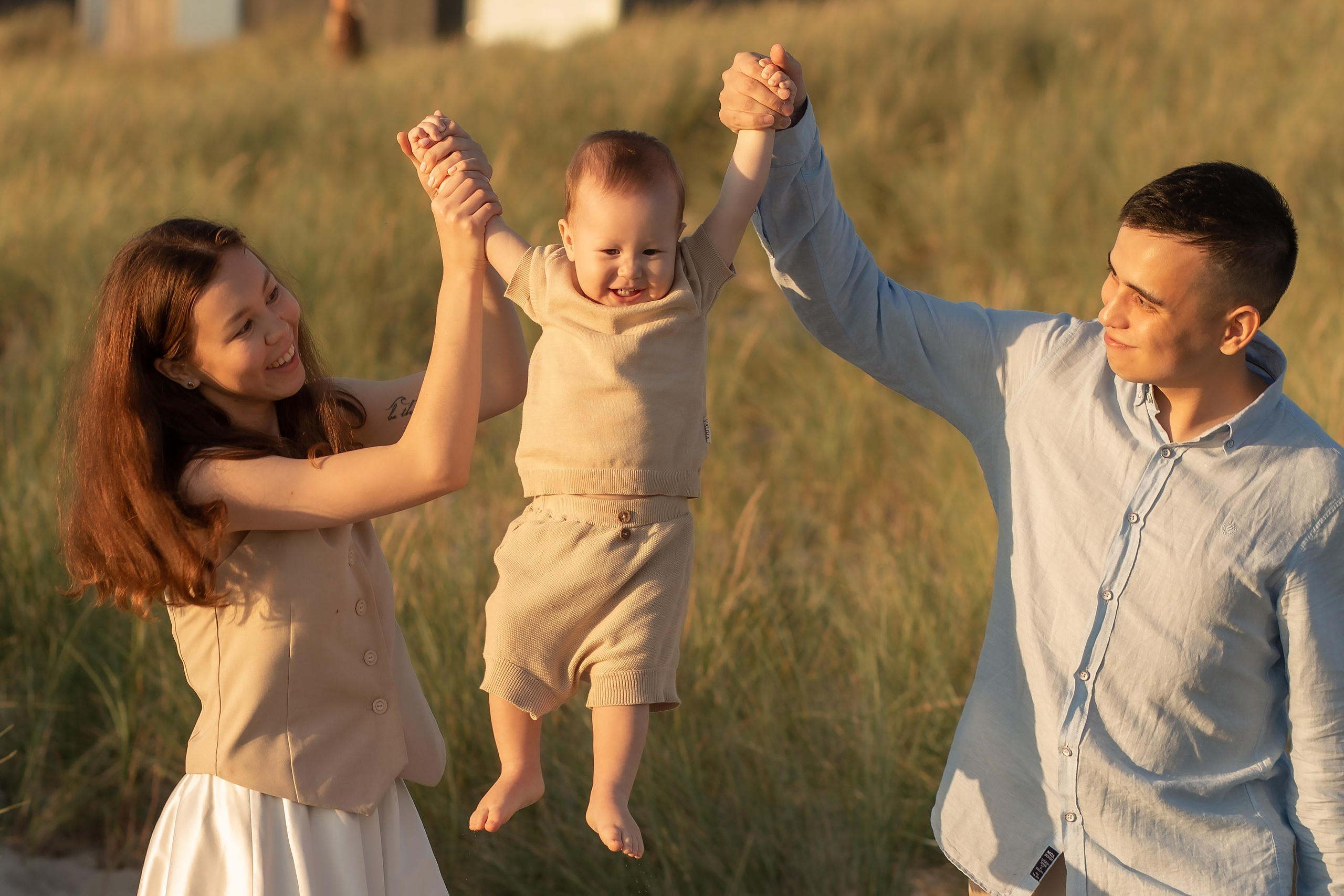 Карина, Эмиль и Марсель. На закате лета. Фотограф в Калининграде Решетникова Алина