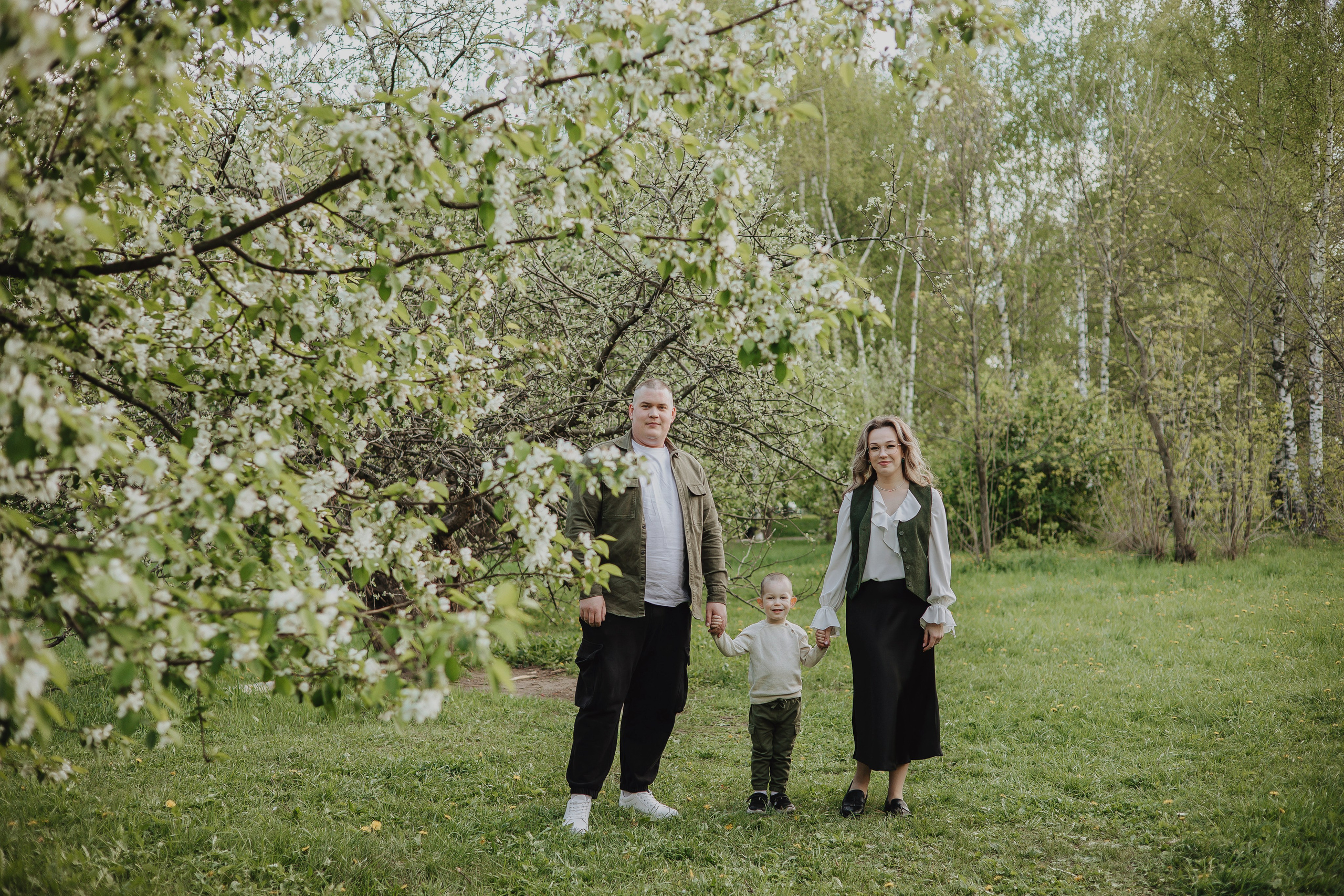 Аня + Вова + Саша. Цветение. Свадебный и семейный фотограф Пушкин Царское Село СПБ Питер Санкт-Петербург и Рязань Ольга Козлова