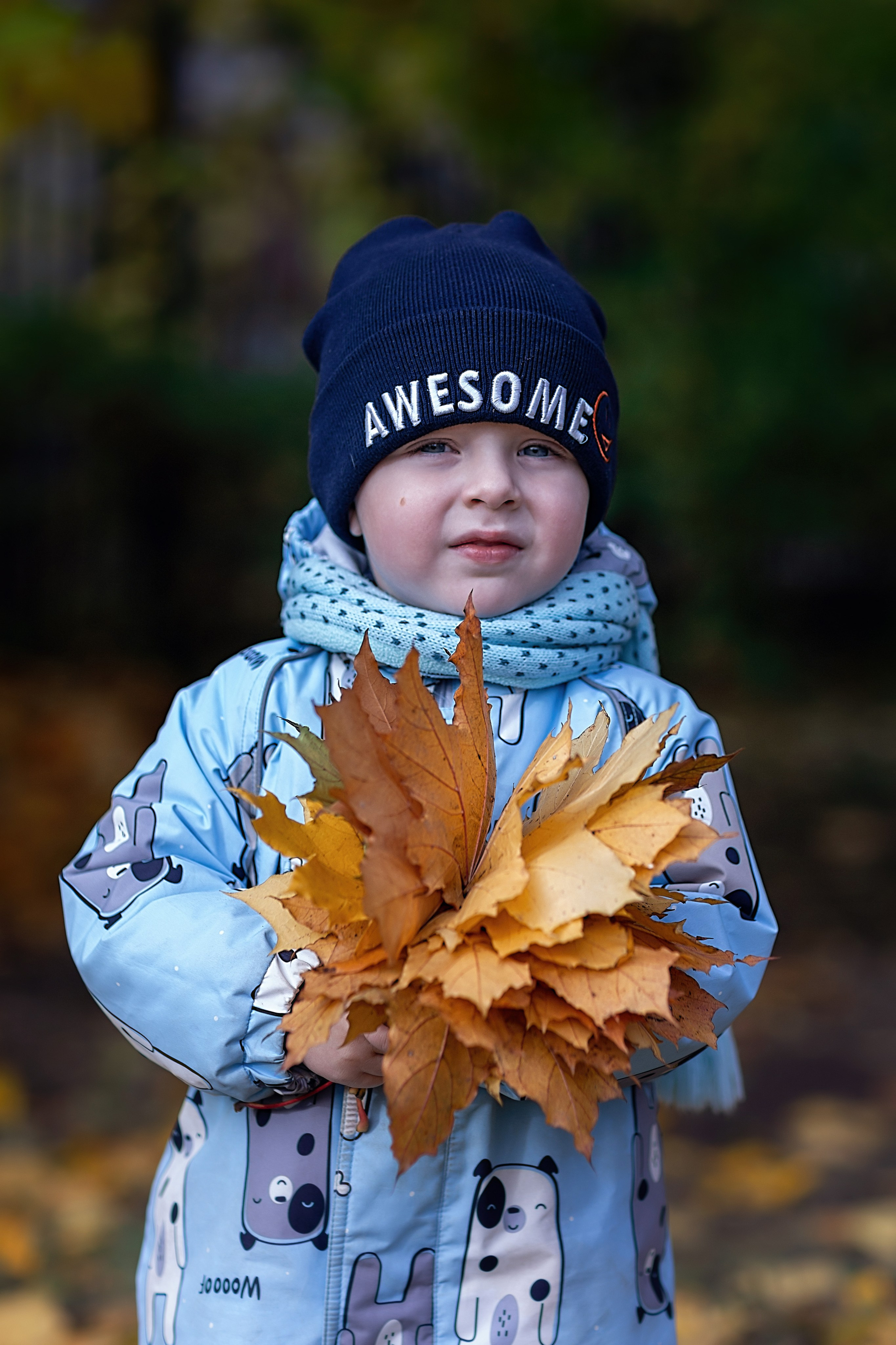 Осенняя прогулка_2024 + печать. Семейный фотограф в Санкт-Петербурге