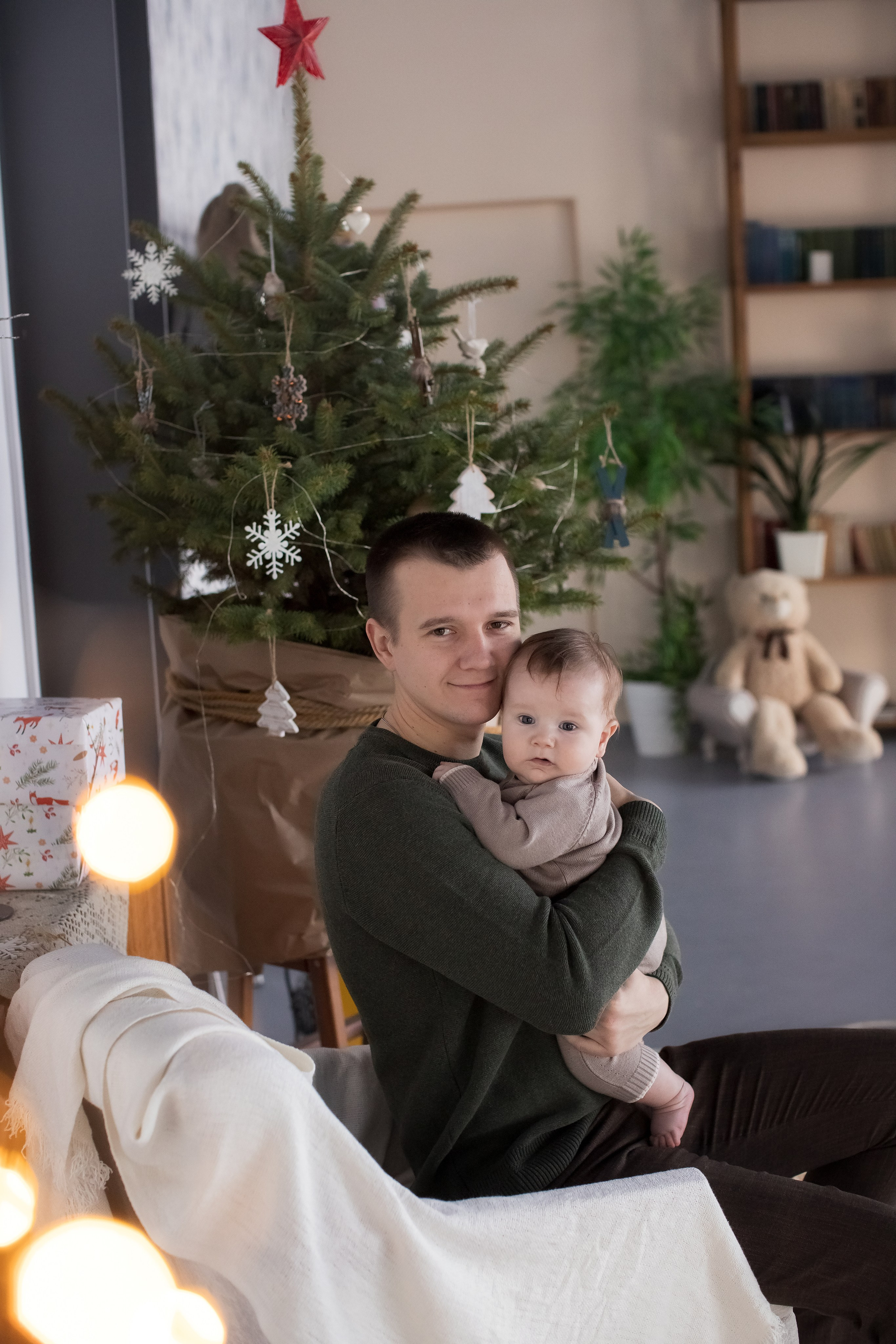 Первый Новый год. Семейный и детский фотограф в Саратове Полина Коткина