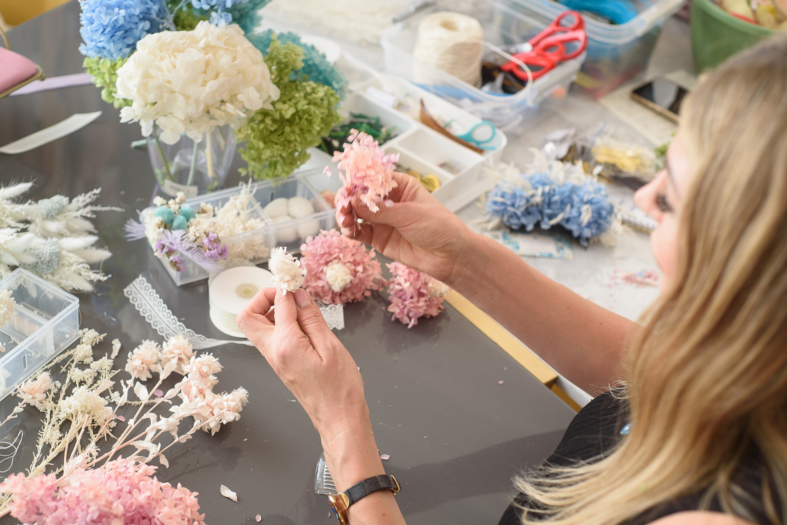 Мастер-класс в подарок. Флористическая симфония. Авторские украшения