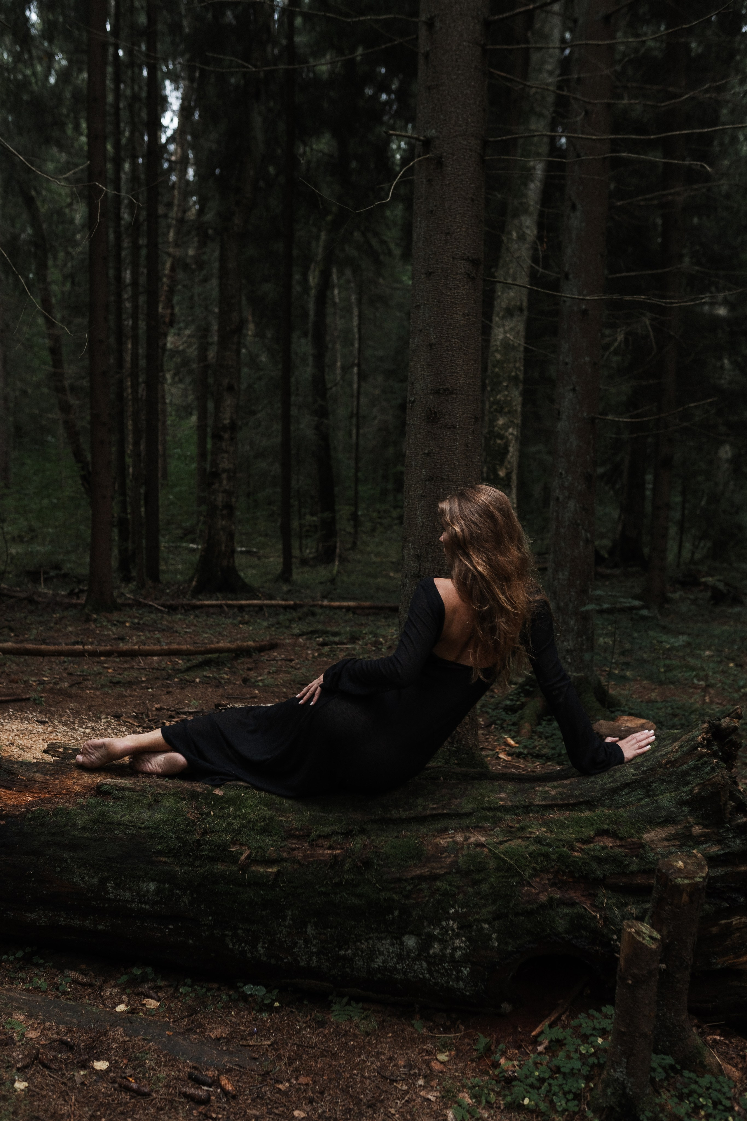 Портретная фотосессия в лесу | Фотограф СПб Дарья Мейкер. Дарья Мейкер • Фотограф в Санкт-Петербурге