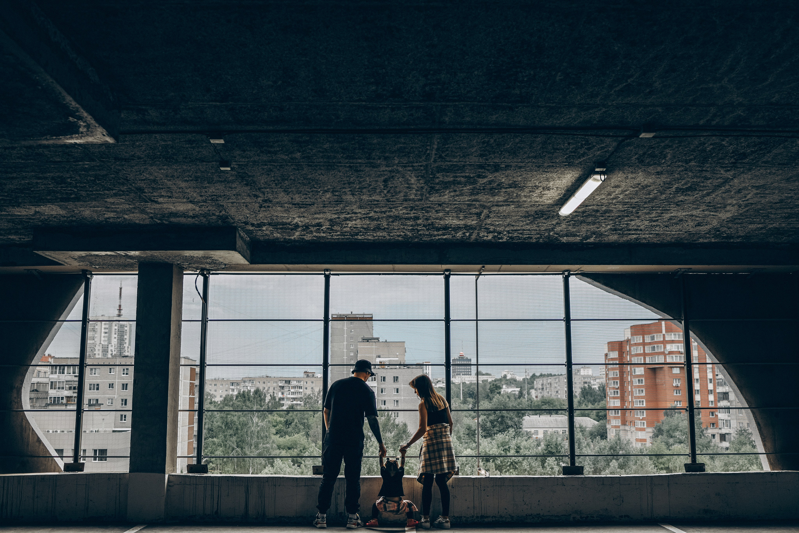 Семейная фотосессия на скейтборде. Семейный и детский фотограф в  г. Екатеринбурге Холодова Юлия
