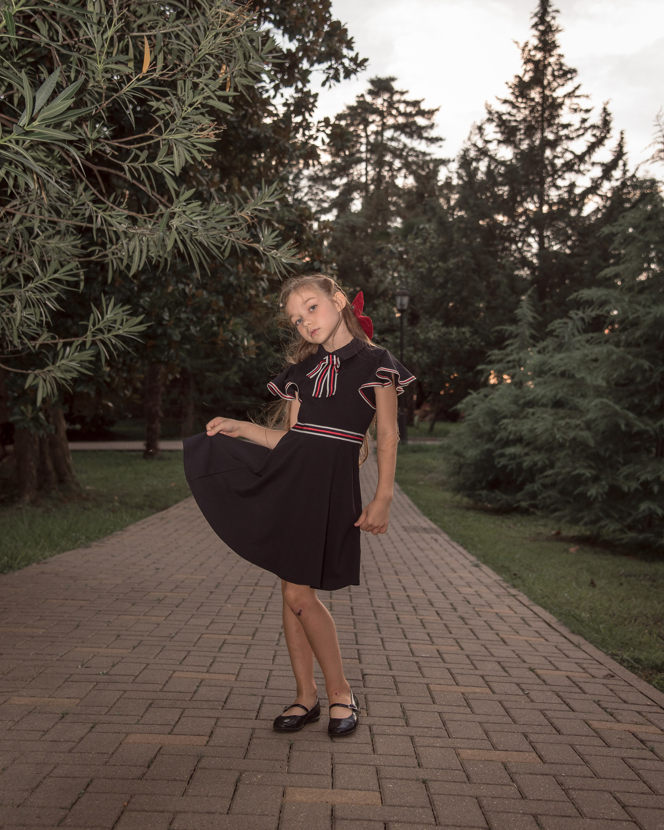 Фотопрогулка_Оливия_1сентября (цветокор). Детский и семейный фотограф Краснодар / Сочи Сергеева Олеся