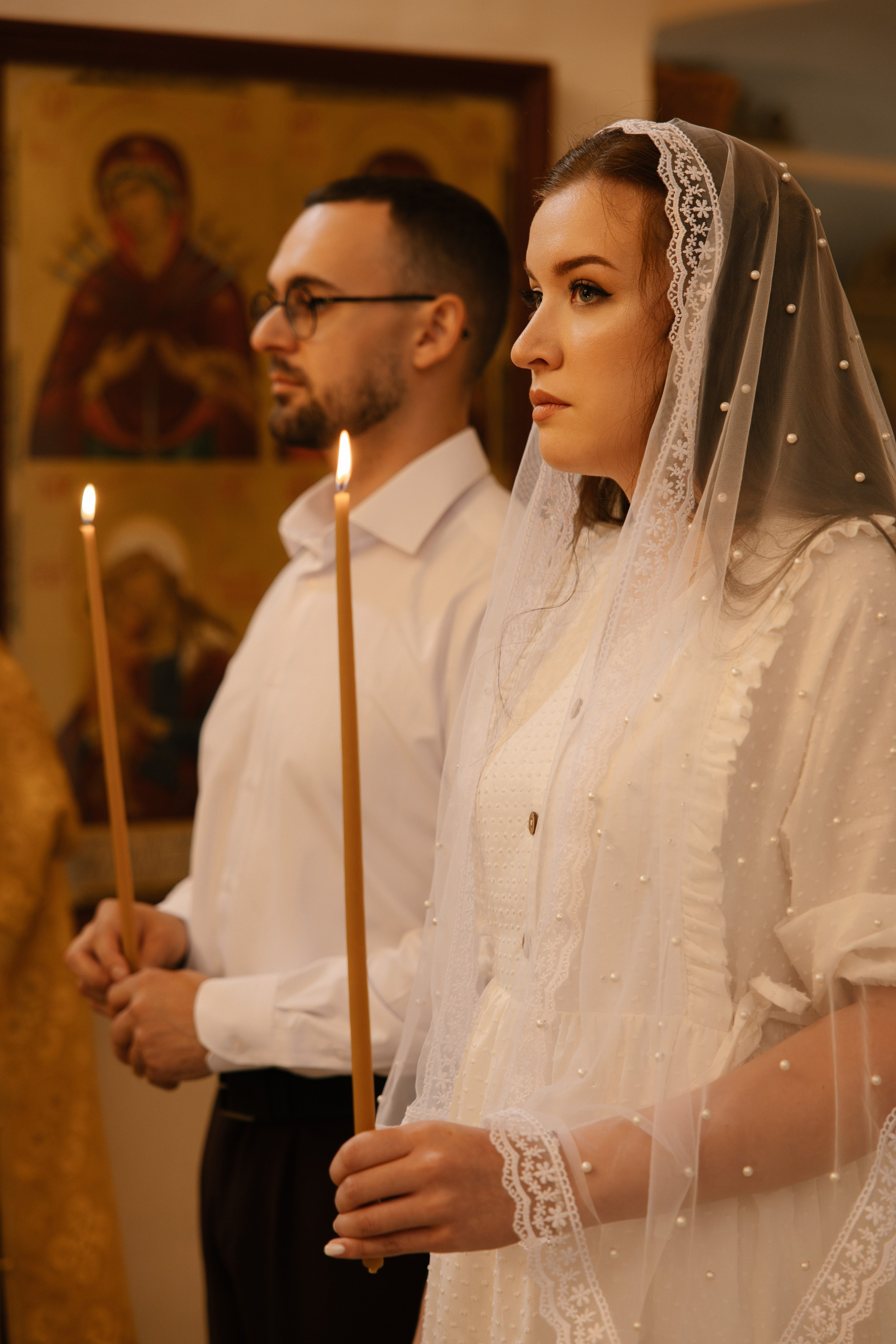 Таинство венчания Сергея и Дарьи. Фотограф Сотникова Вероника