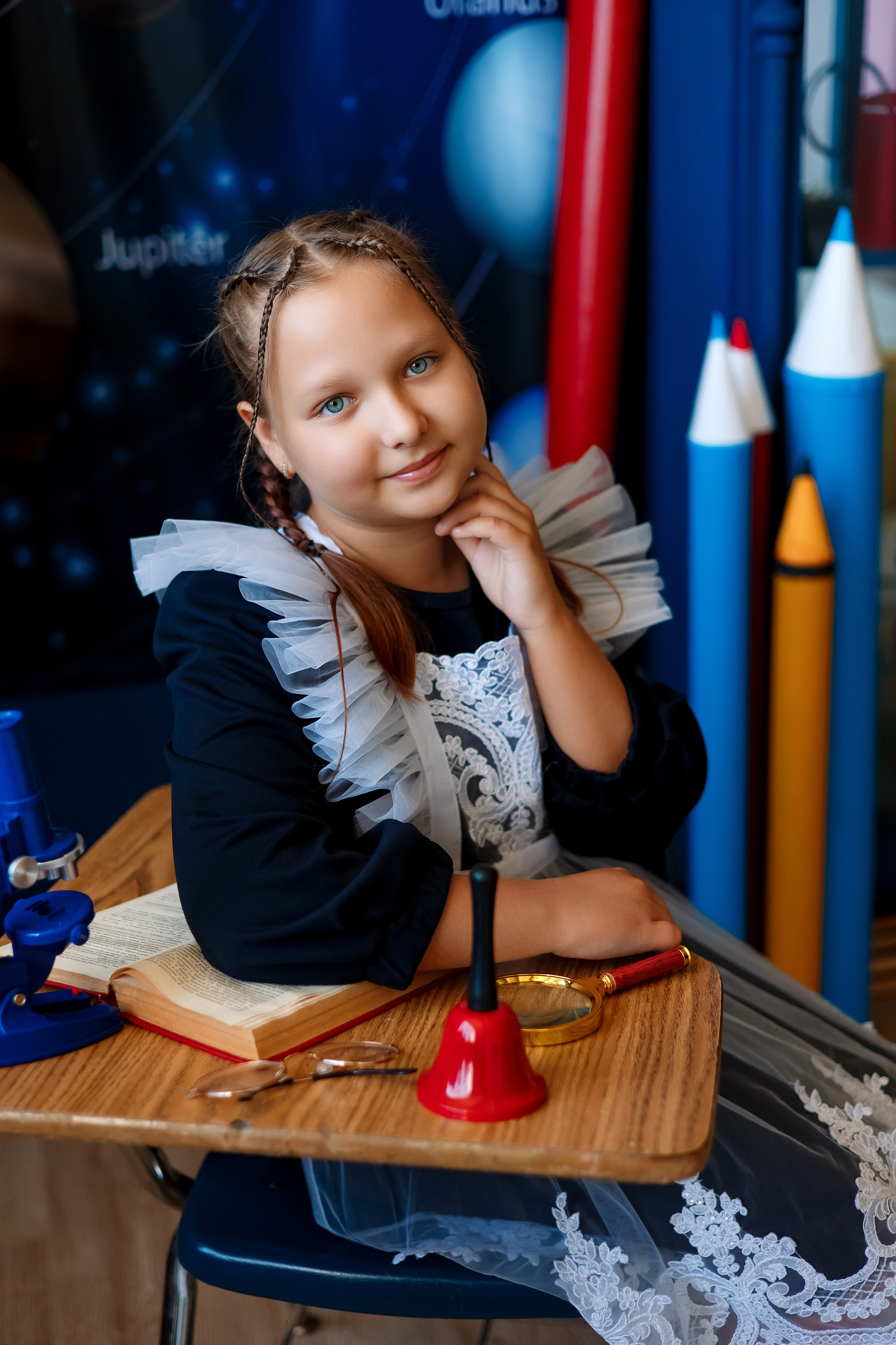 4 класс фотосессия в фотостудии. Фотограф Любовь Корниенко, Примоский край