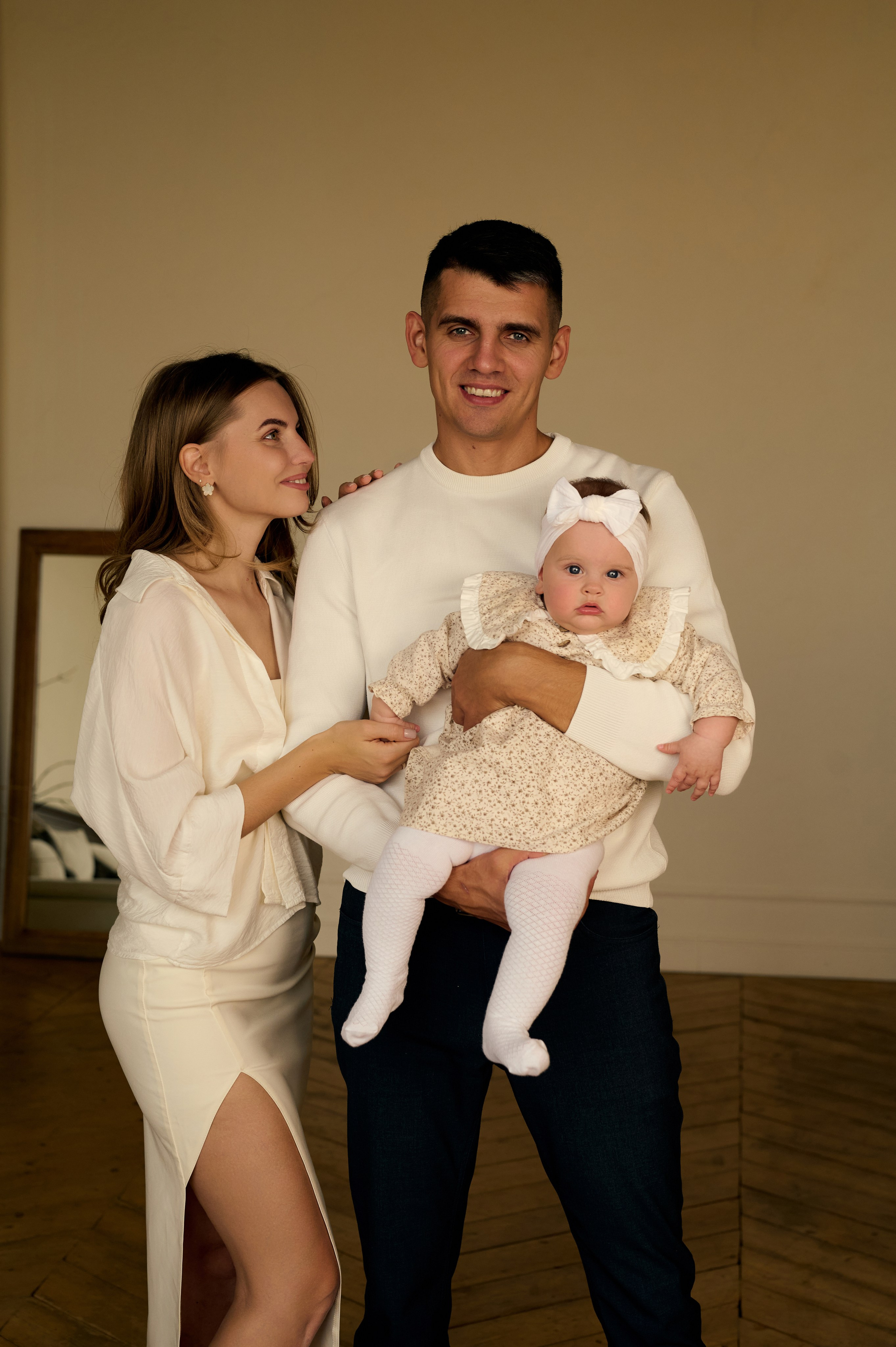 Анечка и Стас с Алиночкой. Фотограф в Краснодаре Скубицкая Альбина