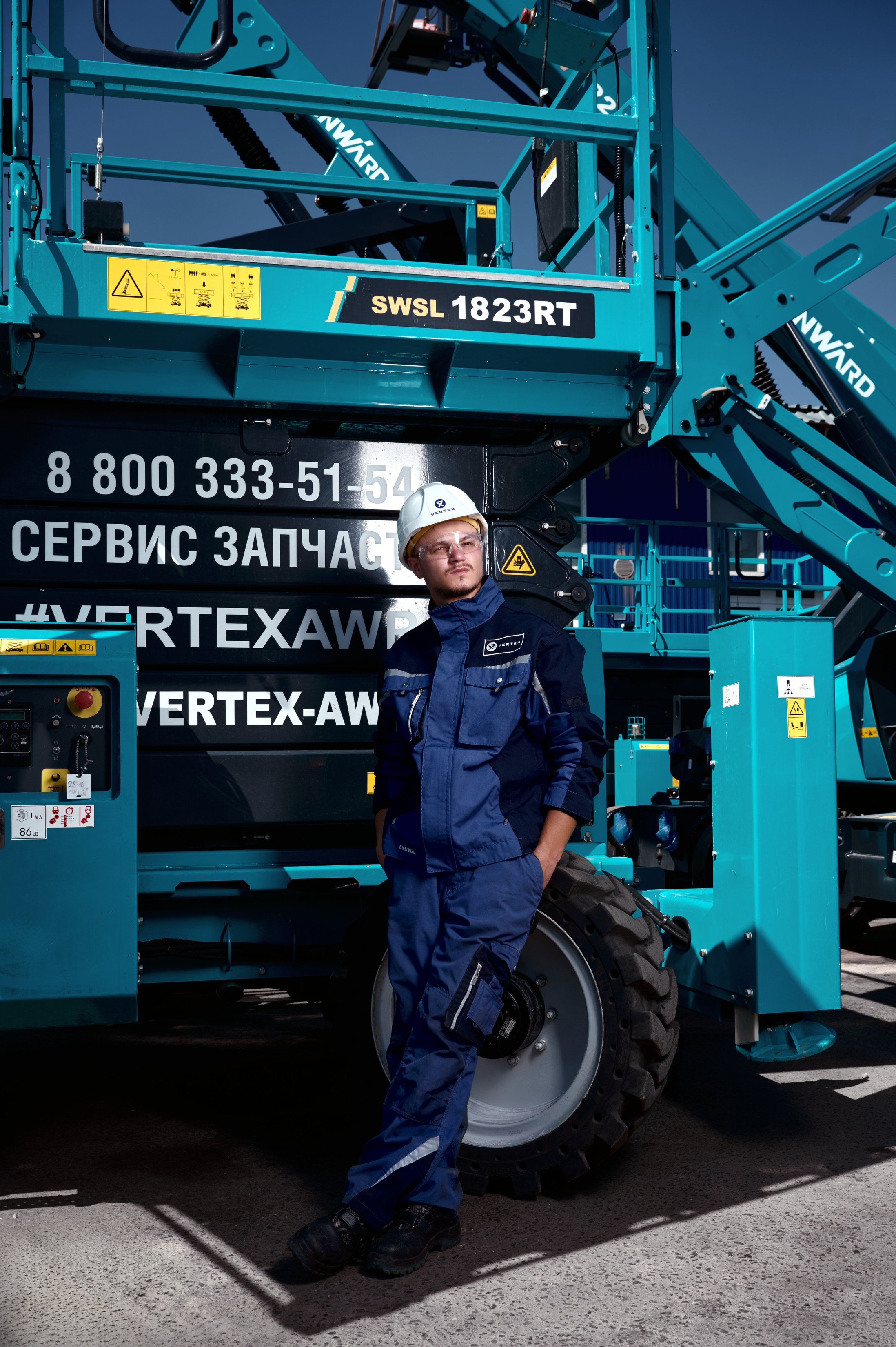 Фотосессия для компании Vertex в Москве