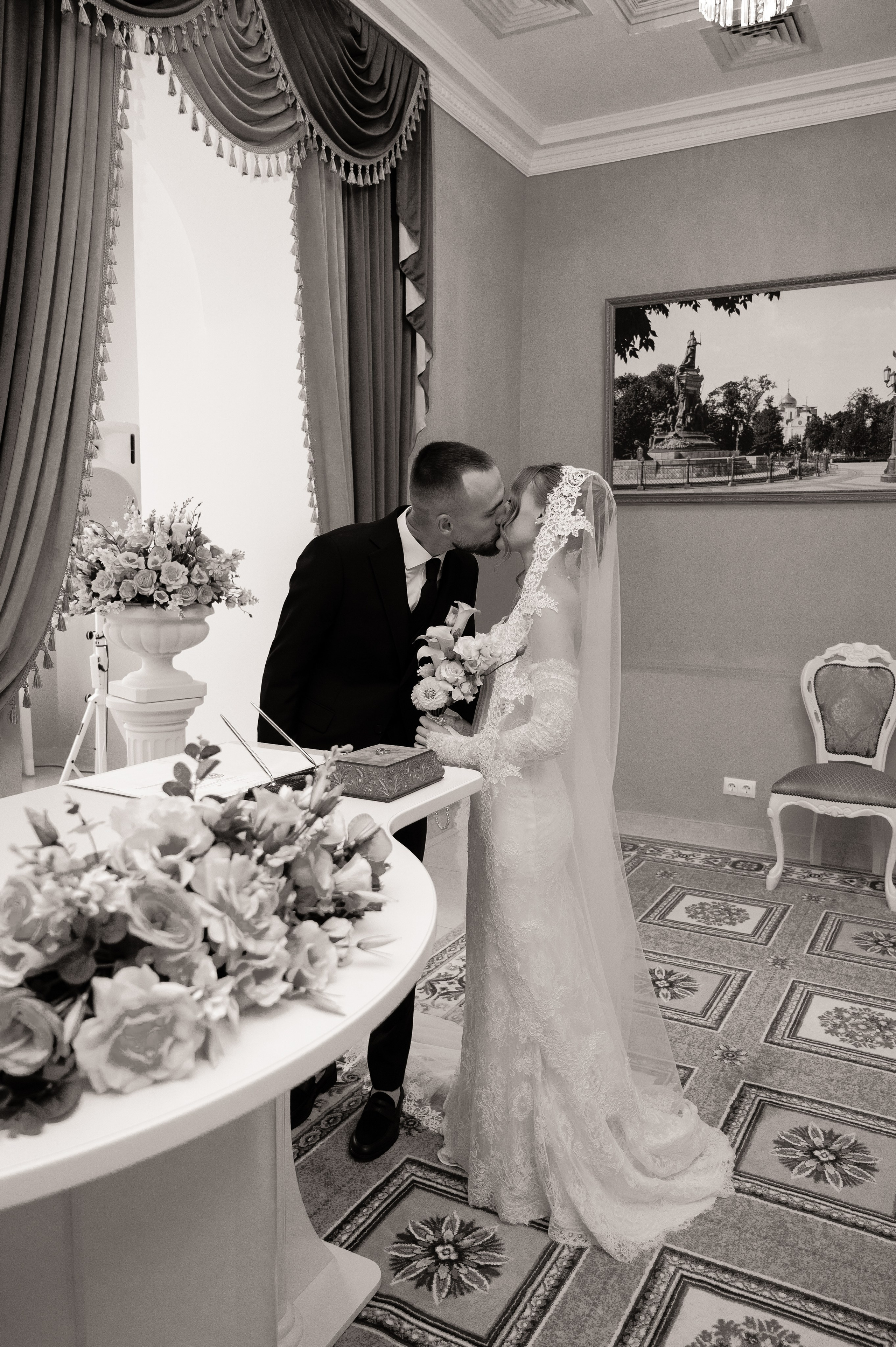 Виктор и Валерия (загс). Свадебный и семейный фотограф в Краснодаре Алина Мельник