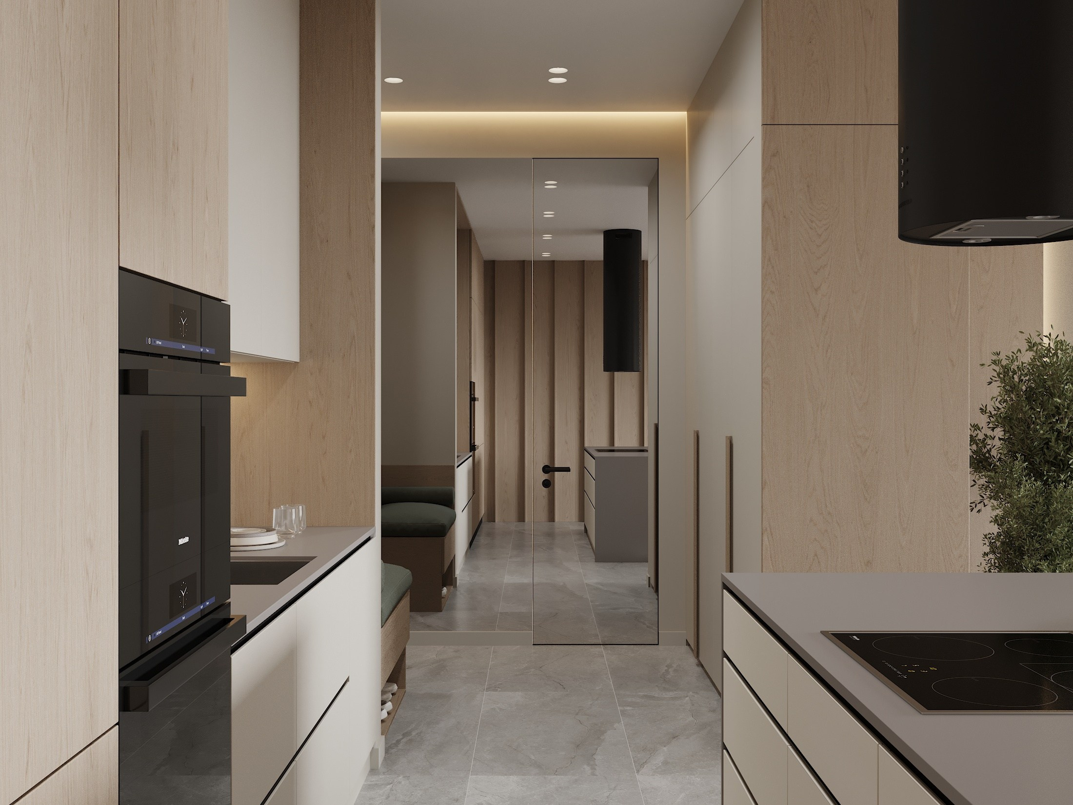 ЖК Аквамарин 112.0 кв.м. Дизайнер интерьера и 3D визуализатор Ванчугова Ольга