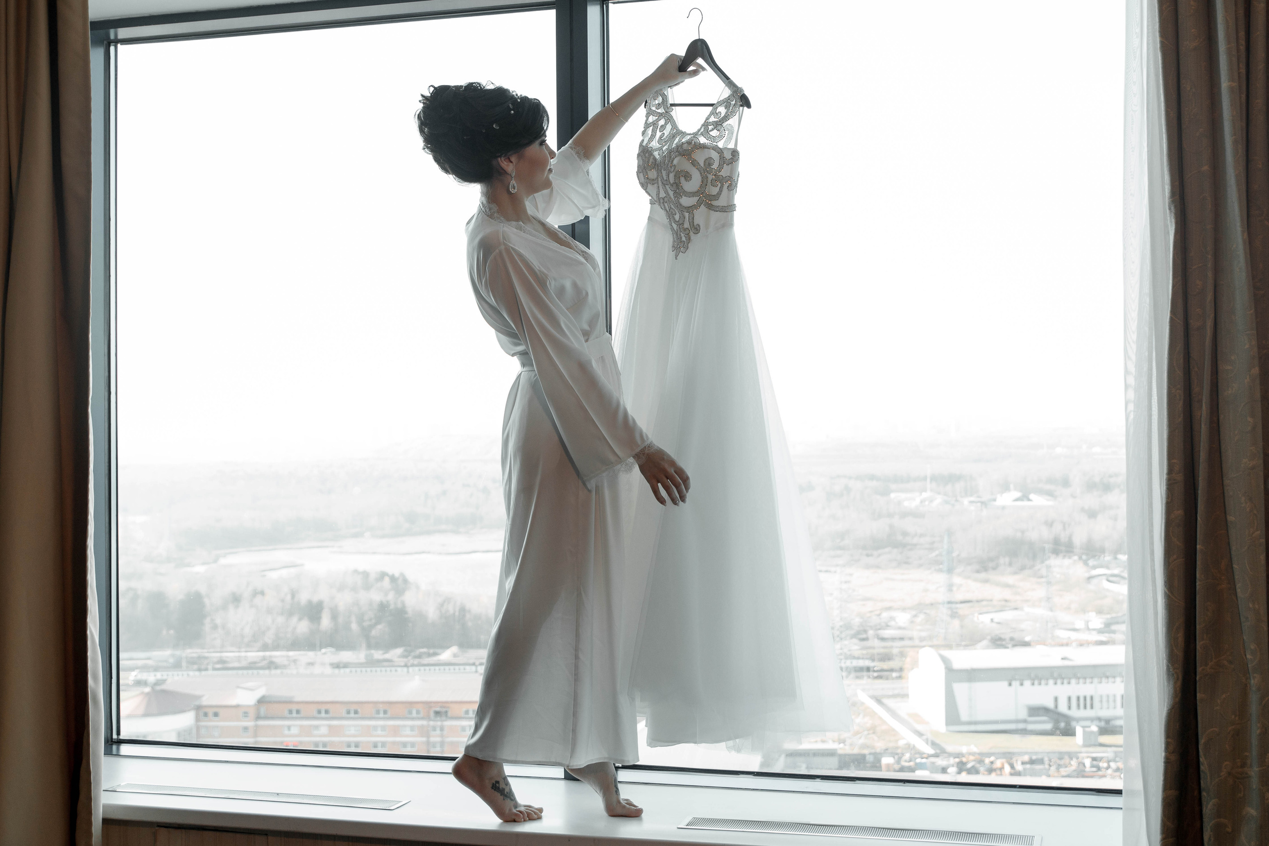 Алексей и Мария. Гостиница SK Royal Moscow. Свадебный и семейный фотограф в Москве и Подмосковье Ольга Останина