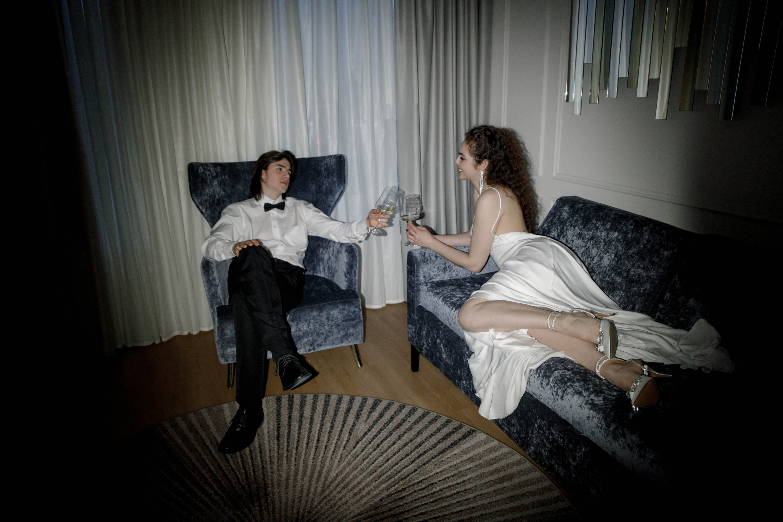 Кирилл и Стефани. Отель Марриотт Империал Плаза. Свадебный и семейный фотограф в Москве и Подмосковье Ольга Останина