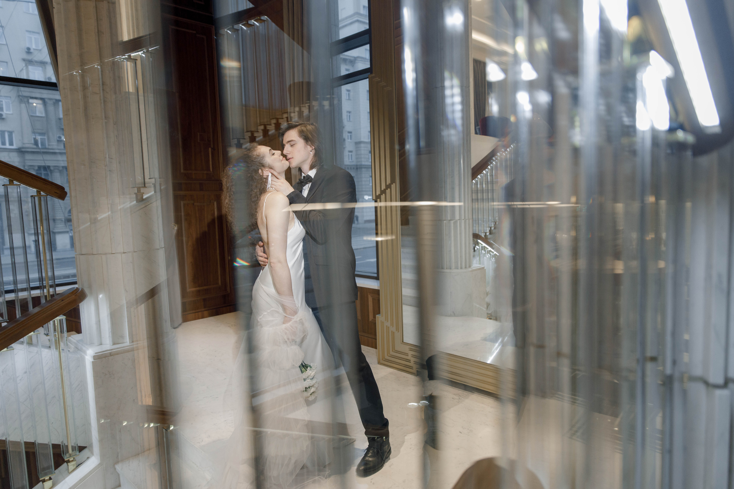 Кирилл и Стефани. Отель Марриотт Империал Плаза. Свадебный и семейный фотограф в Москве и Подмосковье Ольга Останина