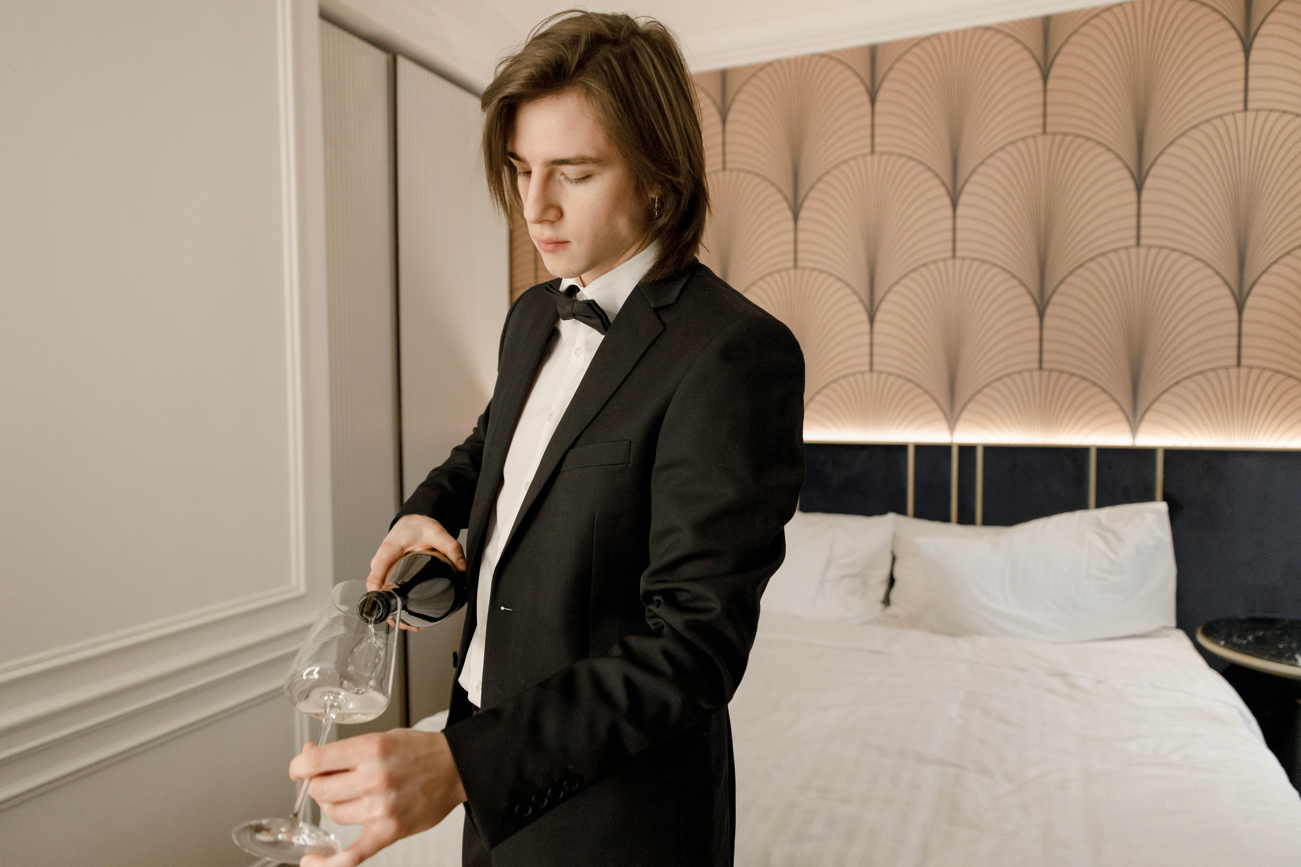 Кирилл и Стефани. Отель Марриотт Империал Плаза. Свадебный и семейный фотограф в Москве и Подмосковье Ольга Останина