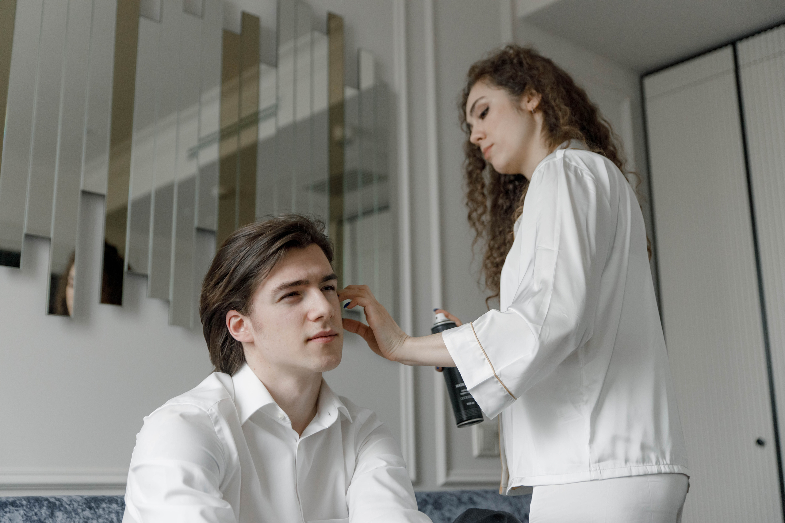 Кирилл и Стефани. Отель Марриотт Империал Плаза. Свадебный и семейный фотограф в Москве и Подмосковье Ольга Останина