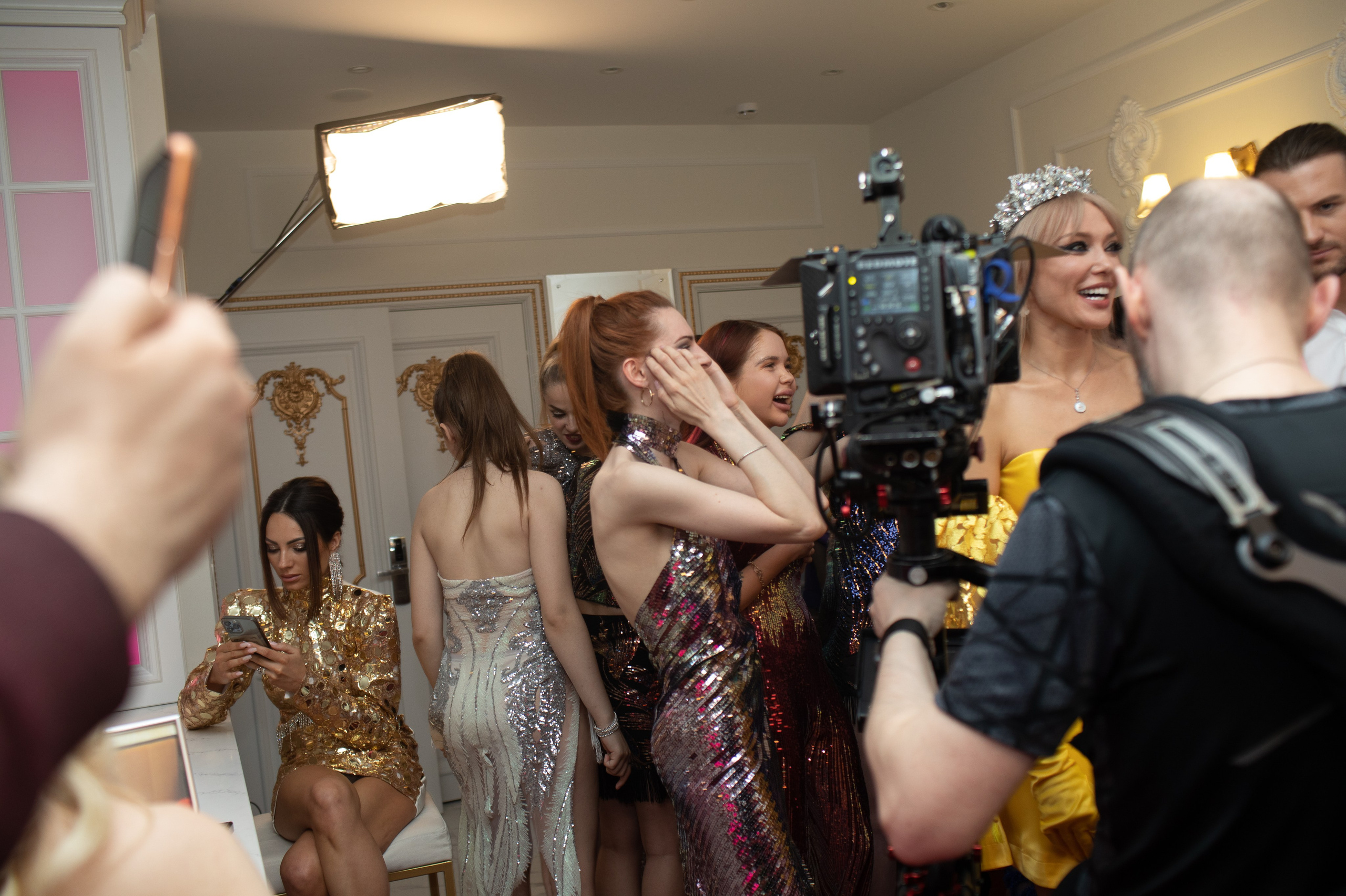 Съемка клипа Анни Калашниковой «Не ври мне в Риме». Art photographer Nino