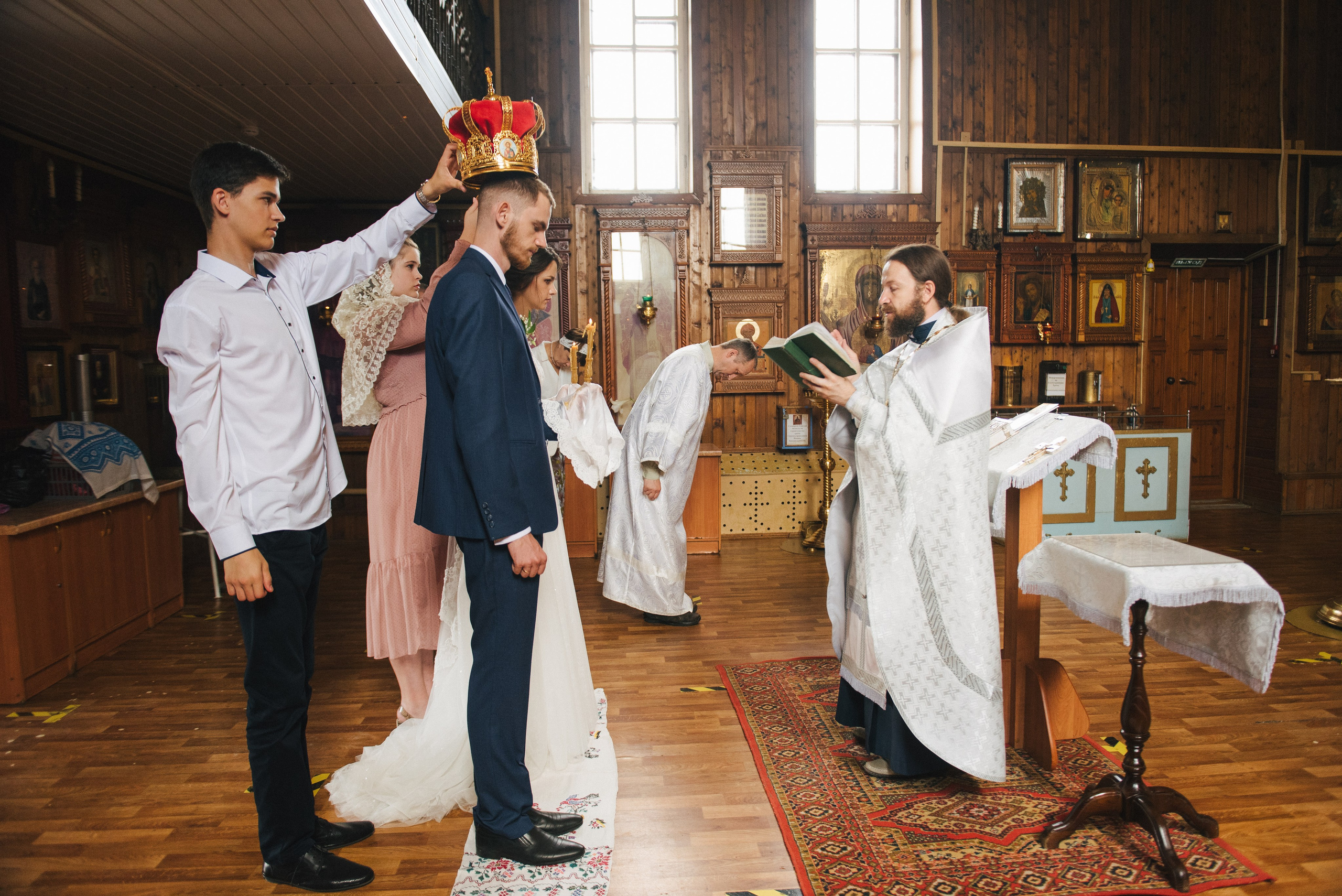 Венчание Никиты и Тони — Храм Иоанна Кронштадского. Свадебный и семейный фотограф Волгоград Москва