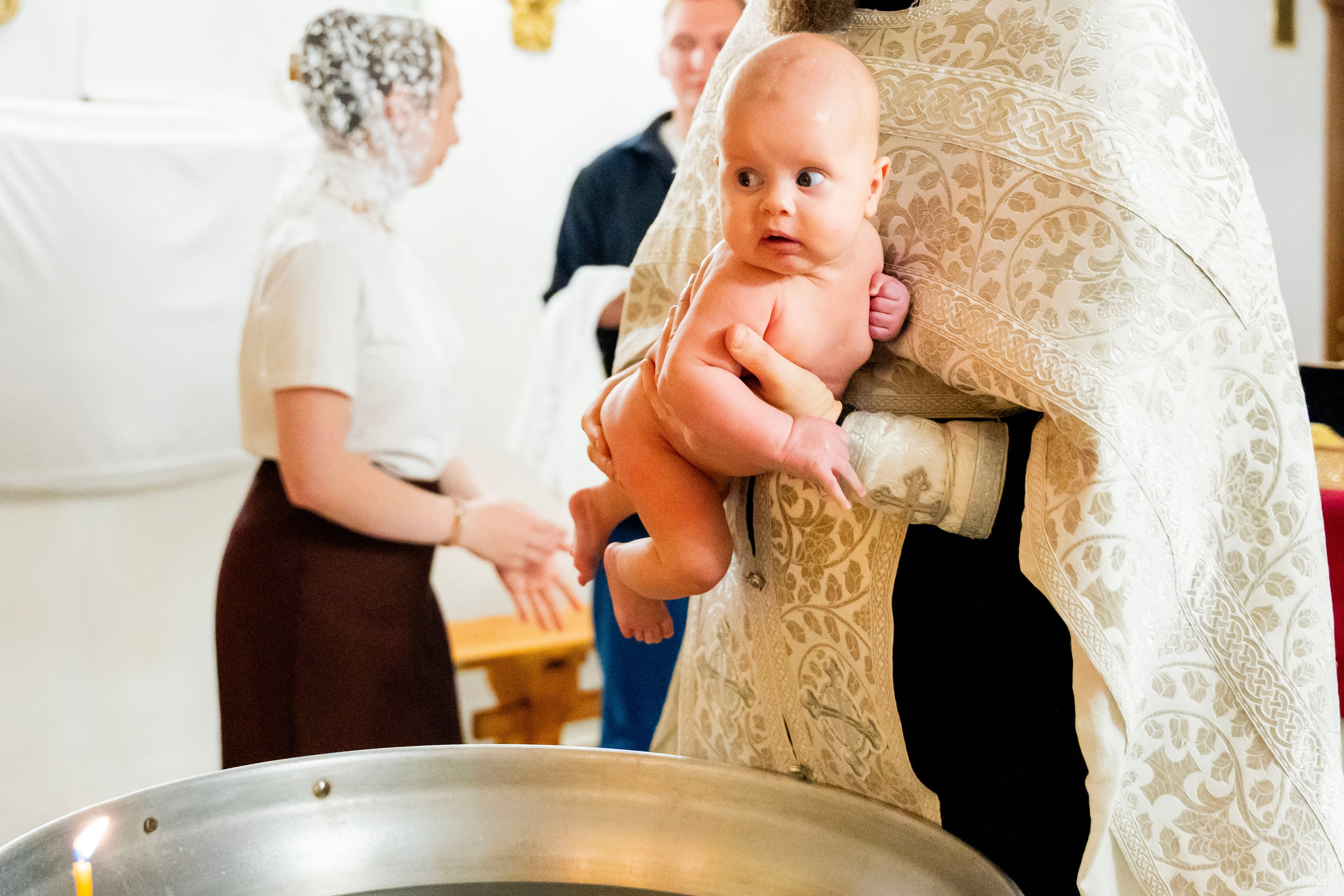 Крещение Льва. Фотограф Юлия Попова