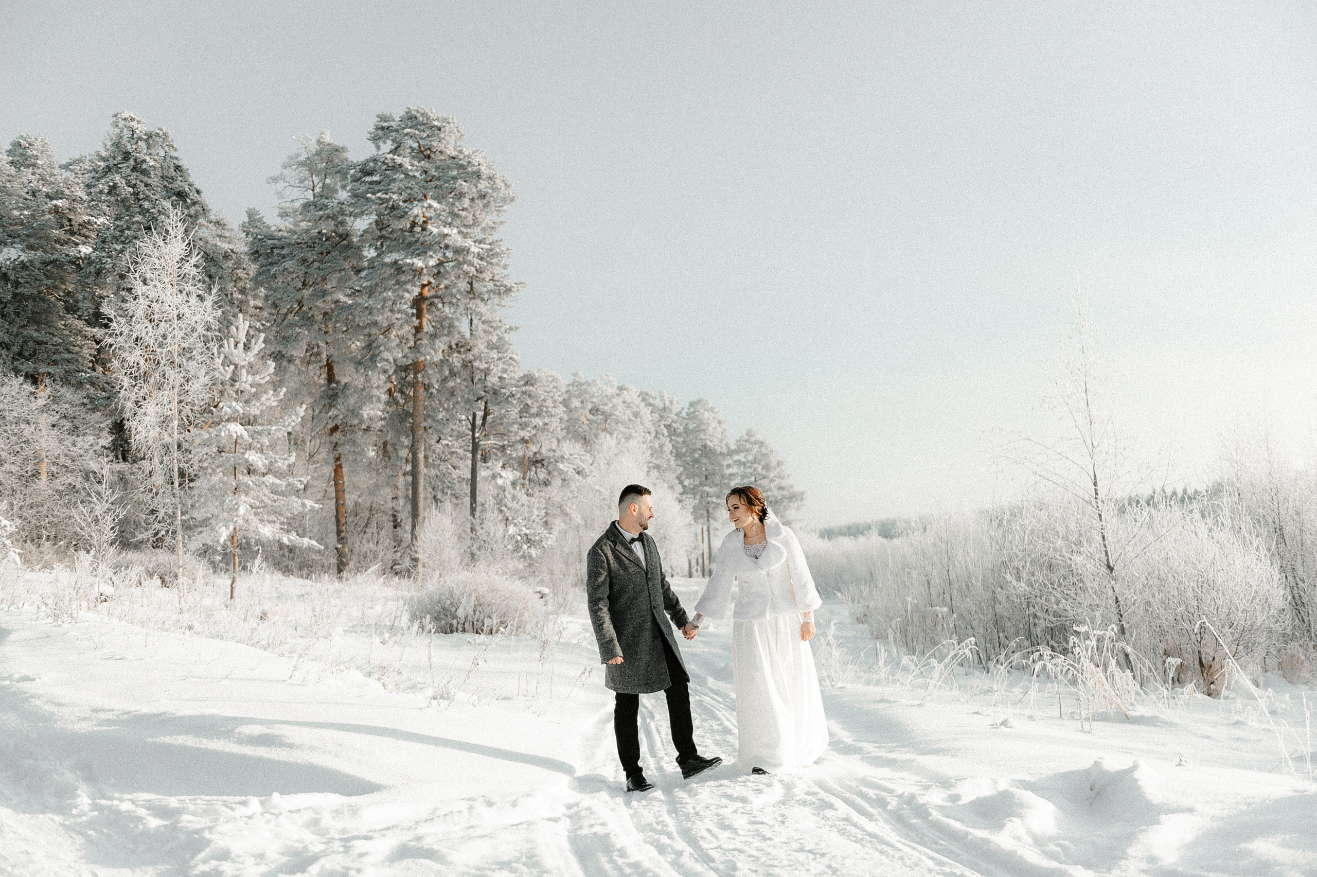 Свадьба зимой. Свадебный фотограф в Ярославле и Москве Руслан Иософатов