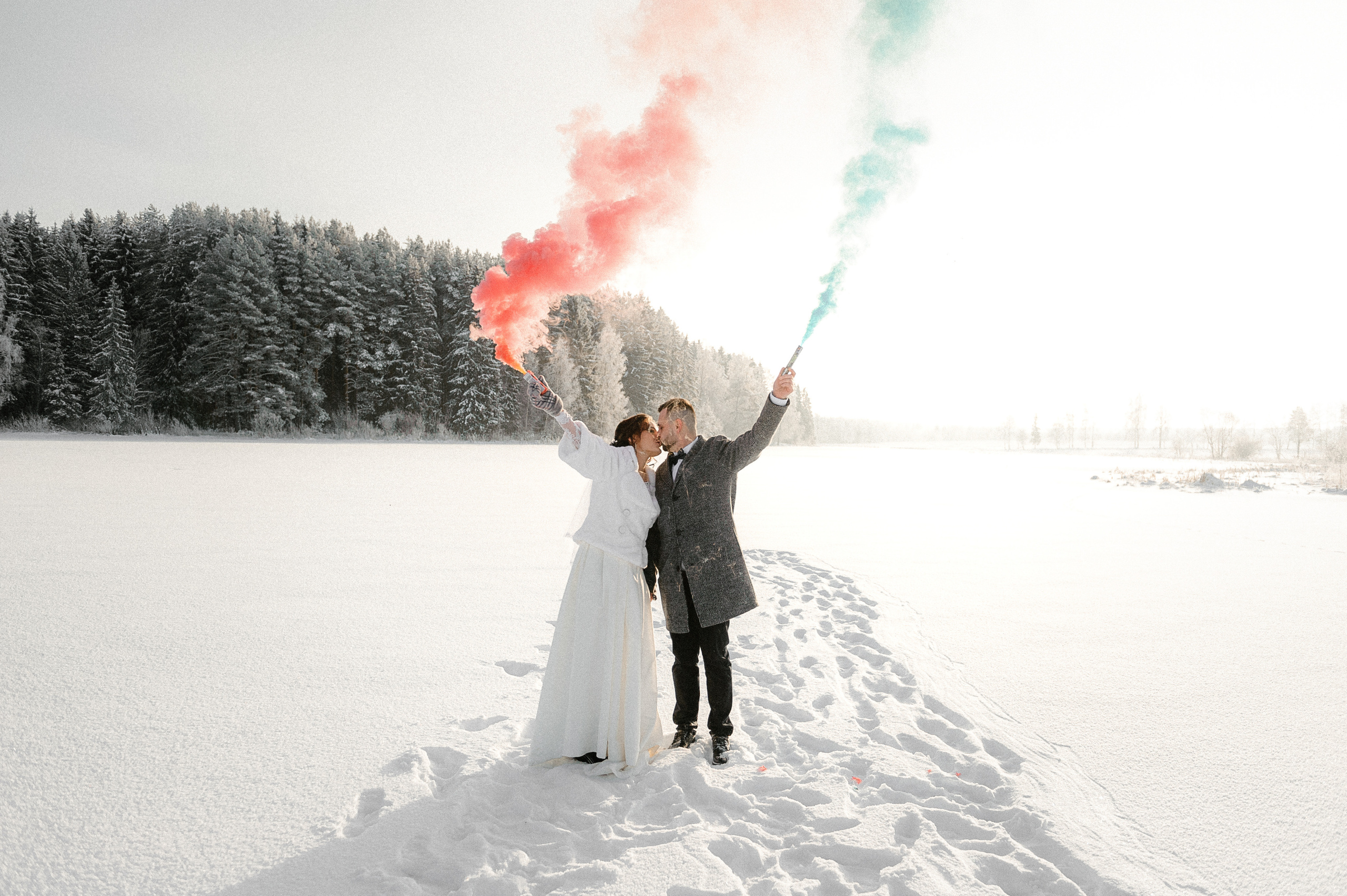 Свадьба зимой. Свадебный фотограф в Ярославле и Москве Руслан Иософатов