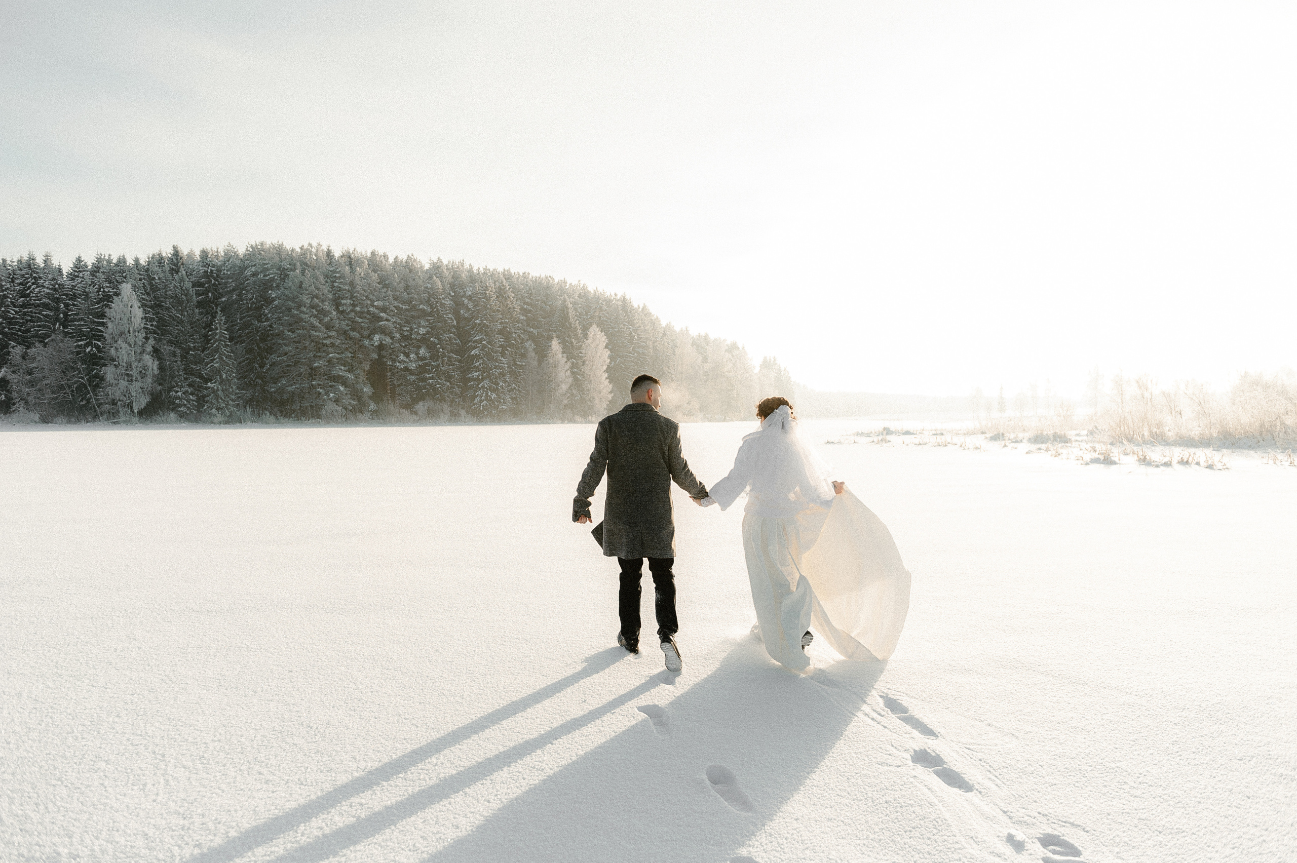 Свадьба зимой. Свадебный фотограф в Ярославле и Москве Руслан Иософатов