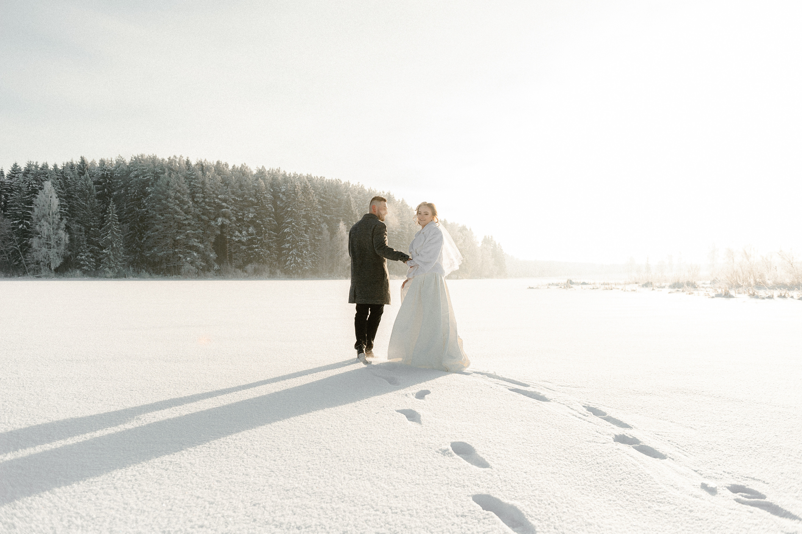 Свадьба зимой. Свадебный фотограф в Ярославле и Москве Руслан Иософатов