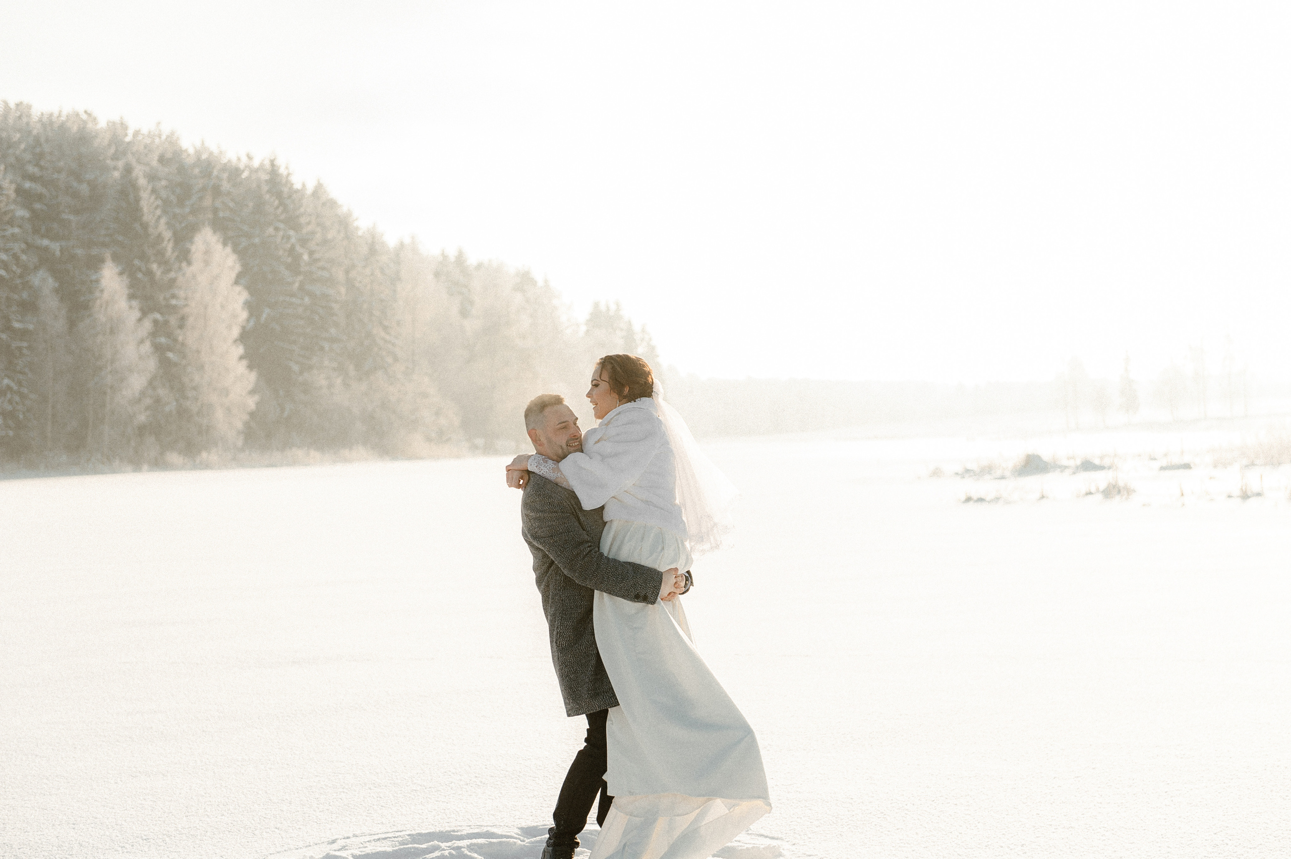 Свадьба зимой. Свадебный фотограф в Ярославле и Москве Руслан Иософатов