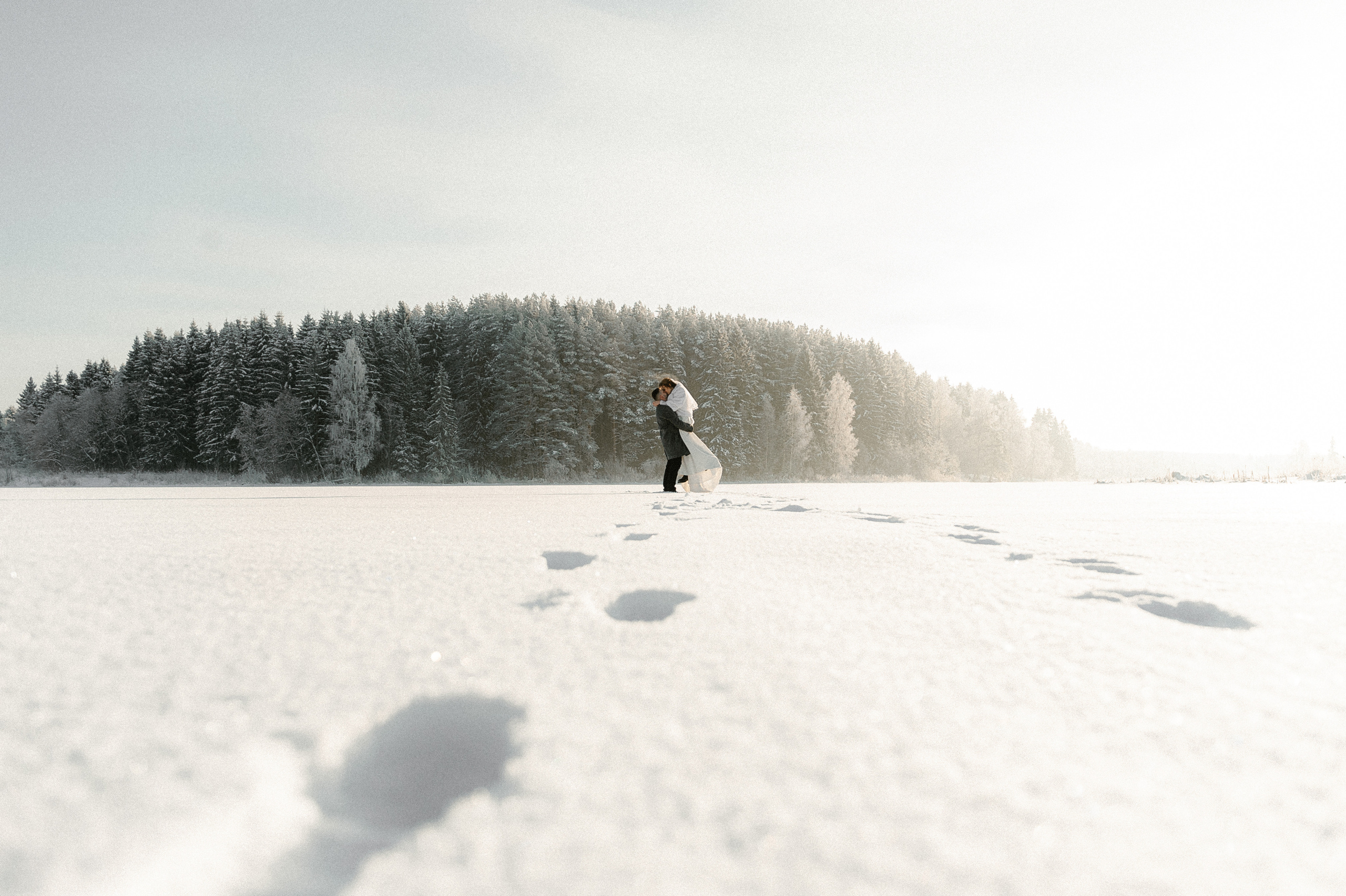 Свадьба зимой. Свадебный фотограф в Ярославле и Москве Руслан Иософатов