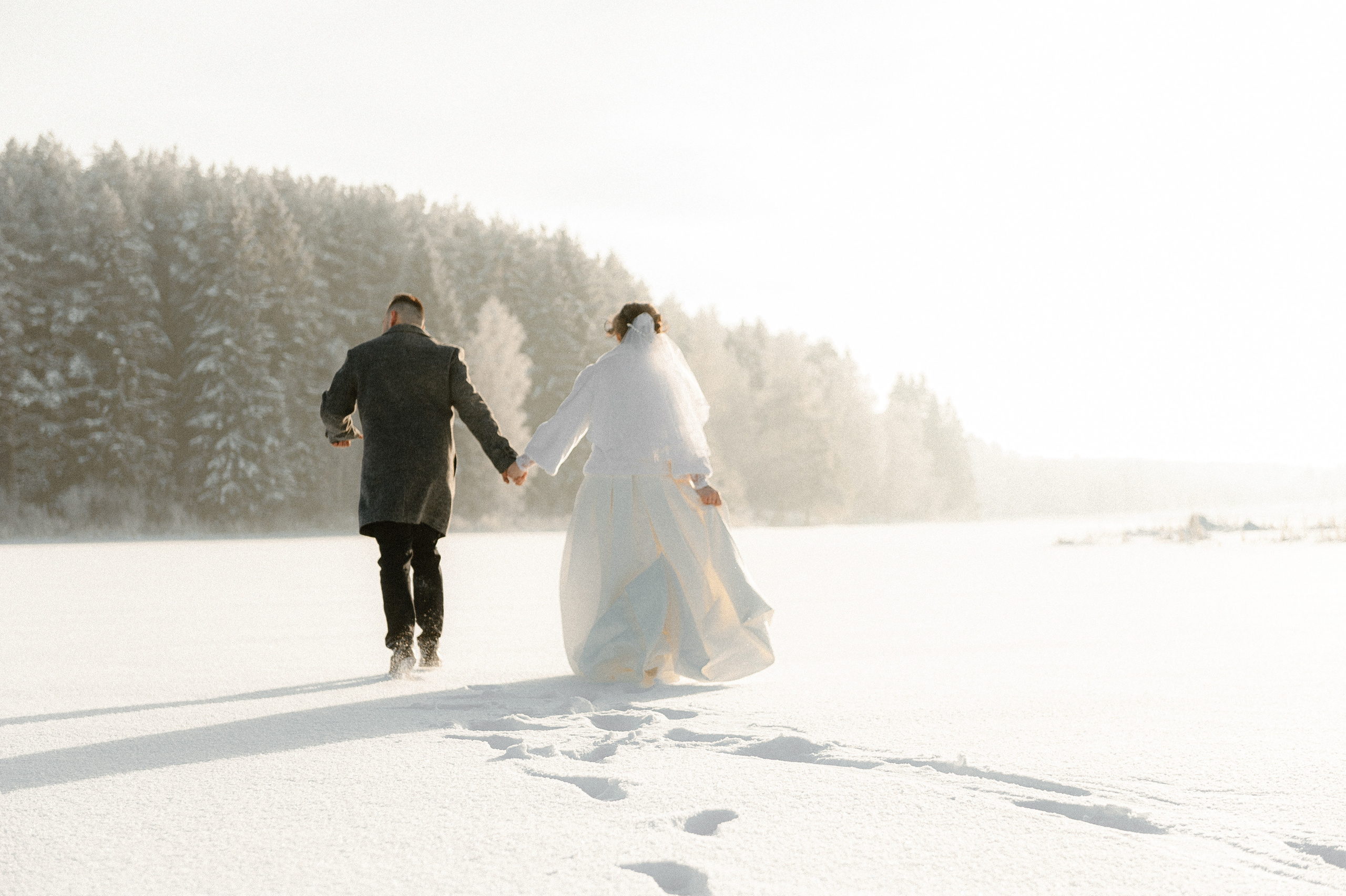 Свадьба зимой. Свадебный фотограф в Ярославле и Москве Руслан Иософатов