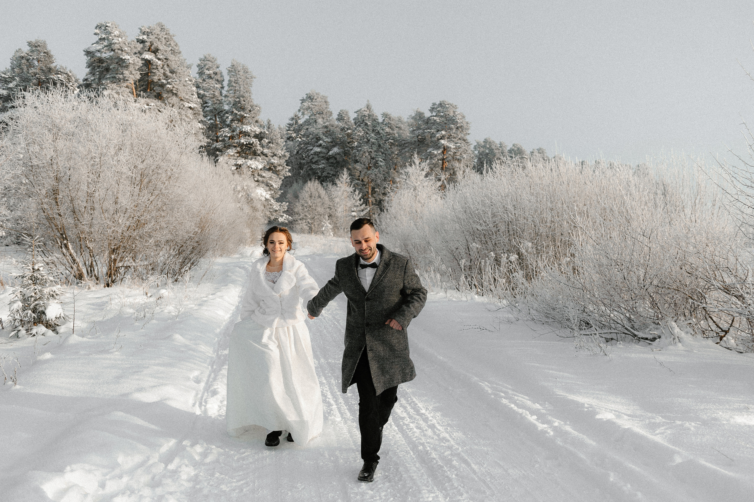 Свадьба зимой. Свадебный фотограф в Ярославле и Москве Руслан Иософатов