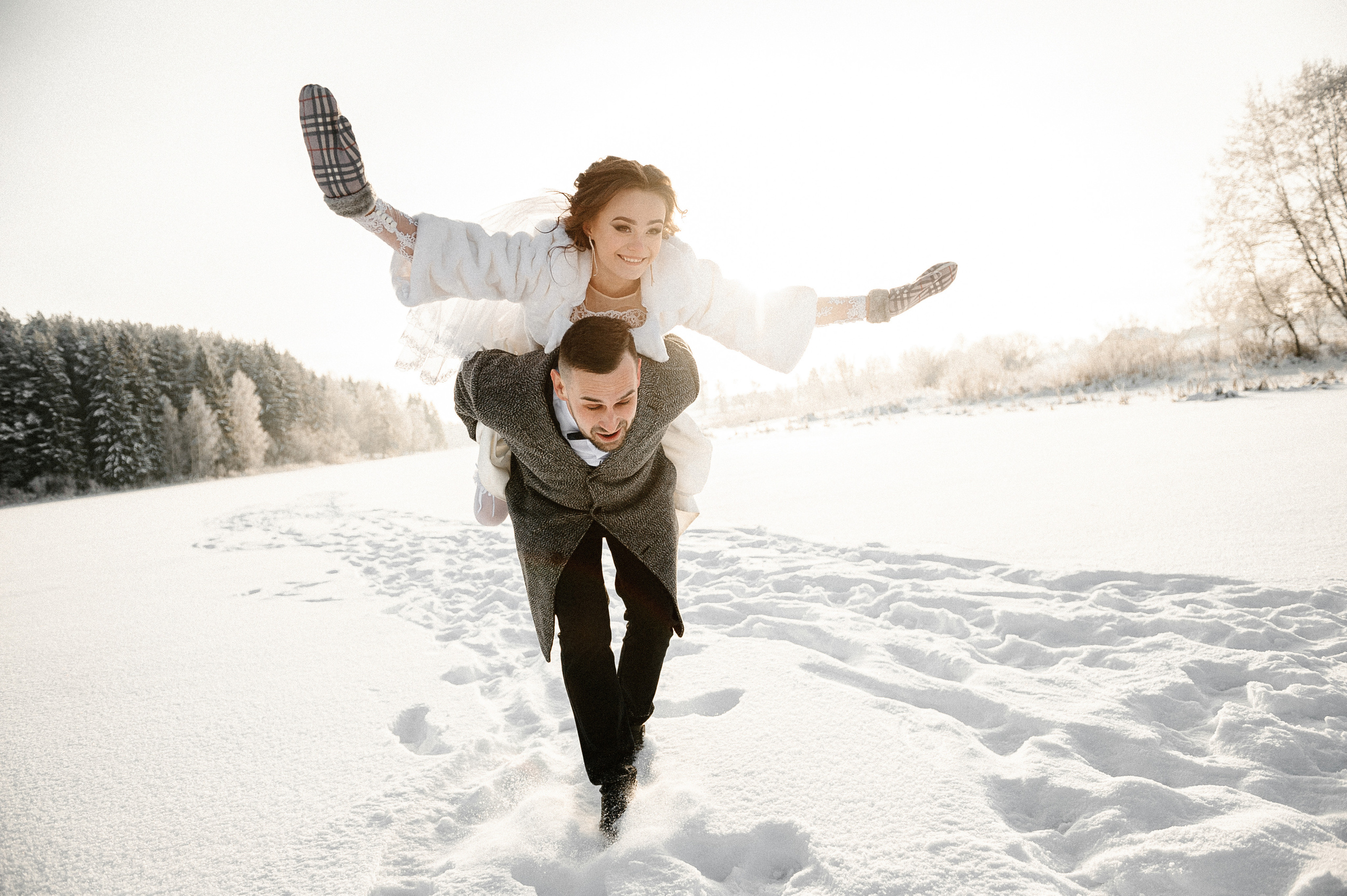 Свадьба зимой. Свадебный фотограф в Ярославле и Москве Руслан Иософатов