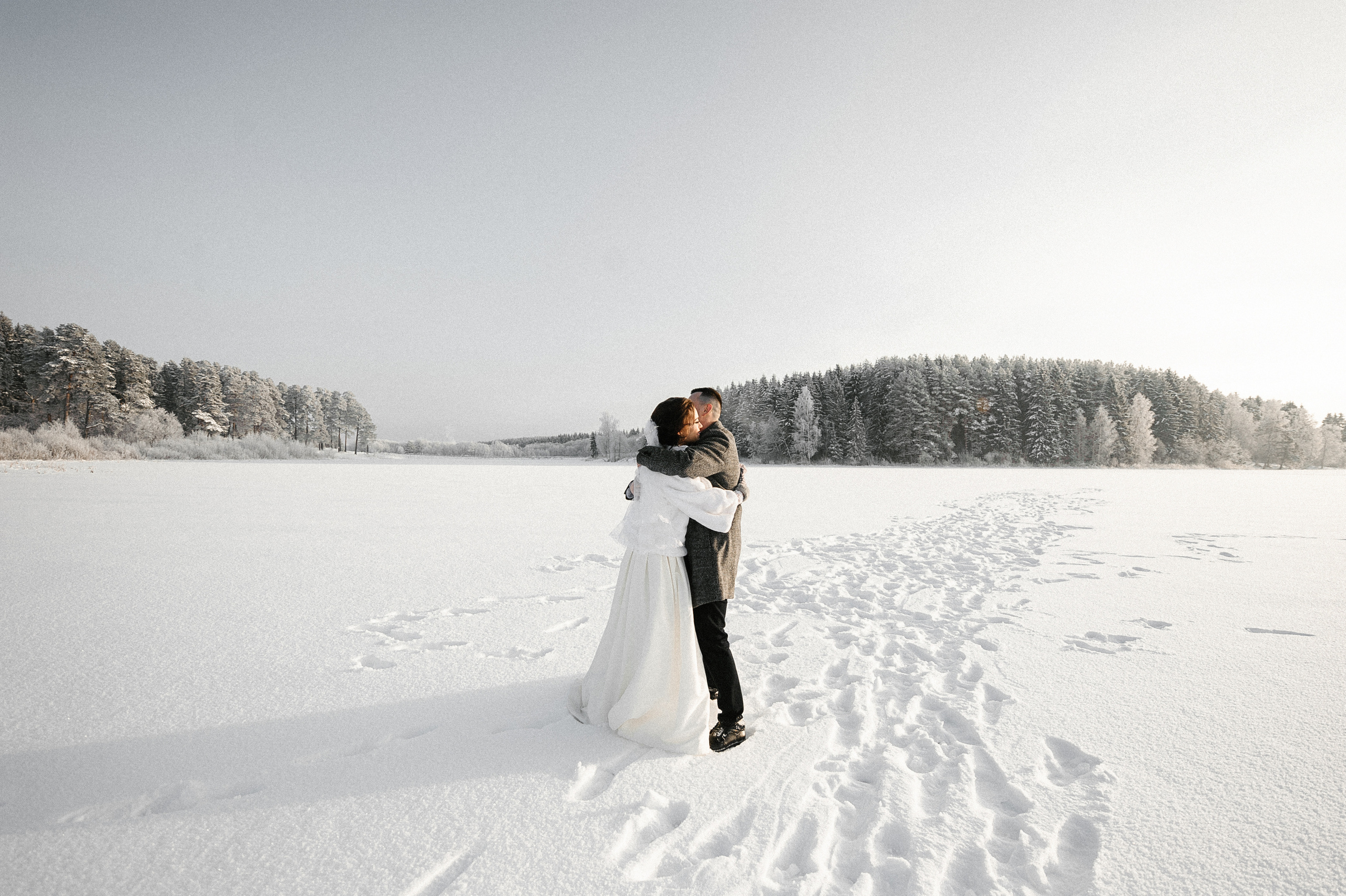 Свадьба зимой. Свадебный фотограф в Ярославле и Москве Руслан Иософатов