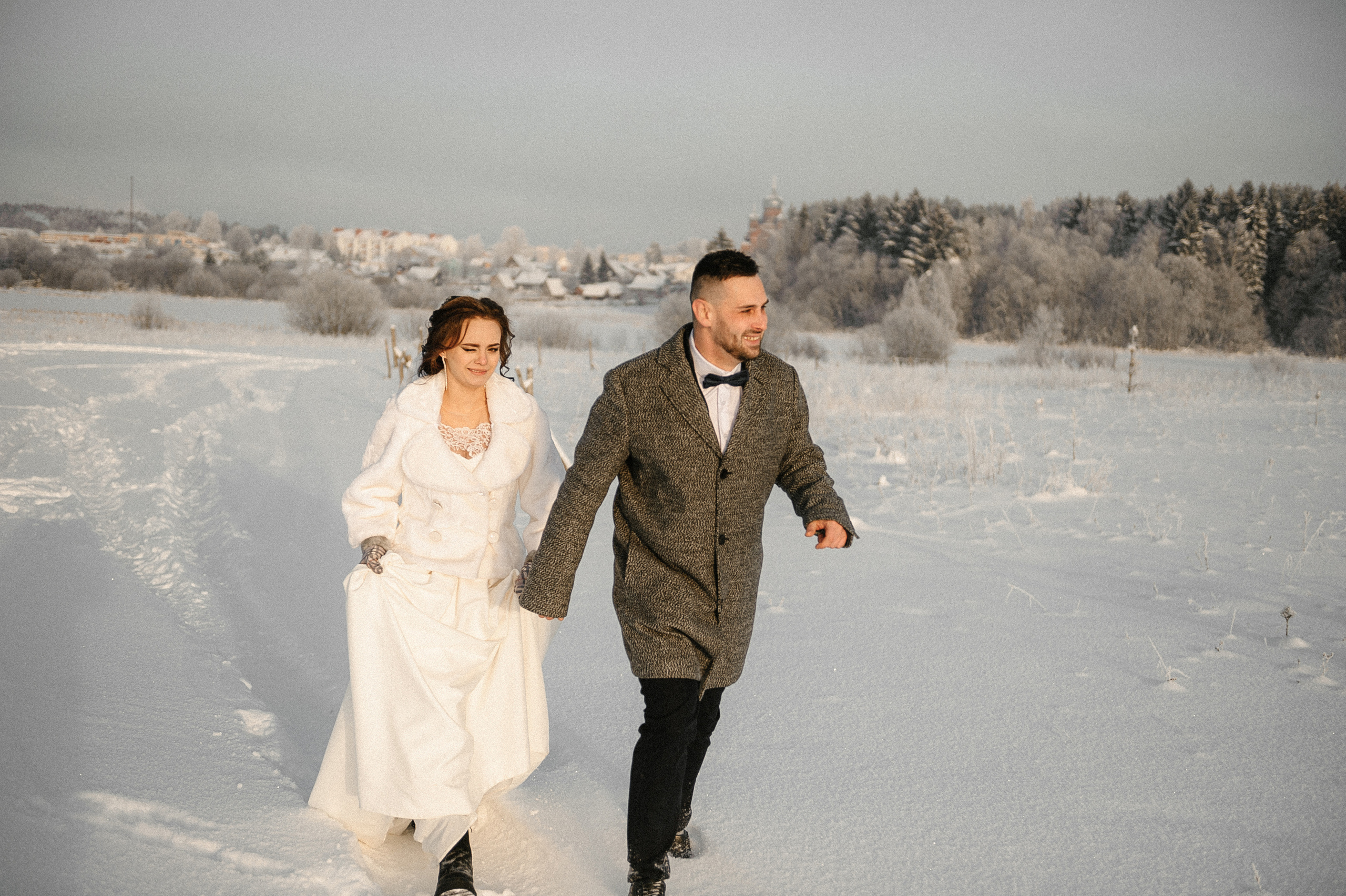 Свадьба зимой. Свадебный фотограф в Ярославле и Москве Руслан Иософатов