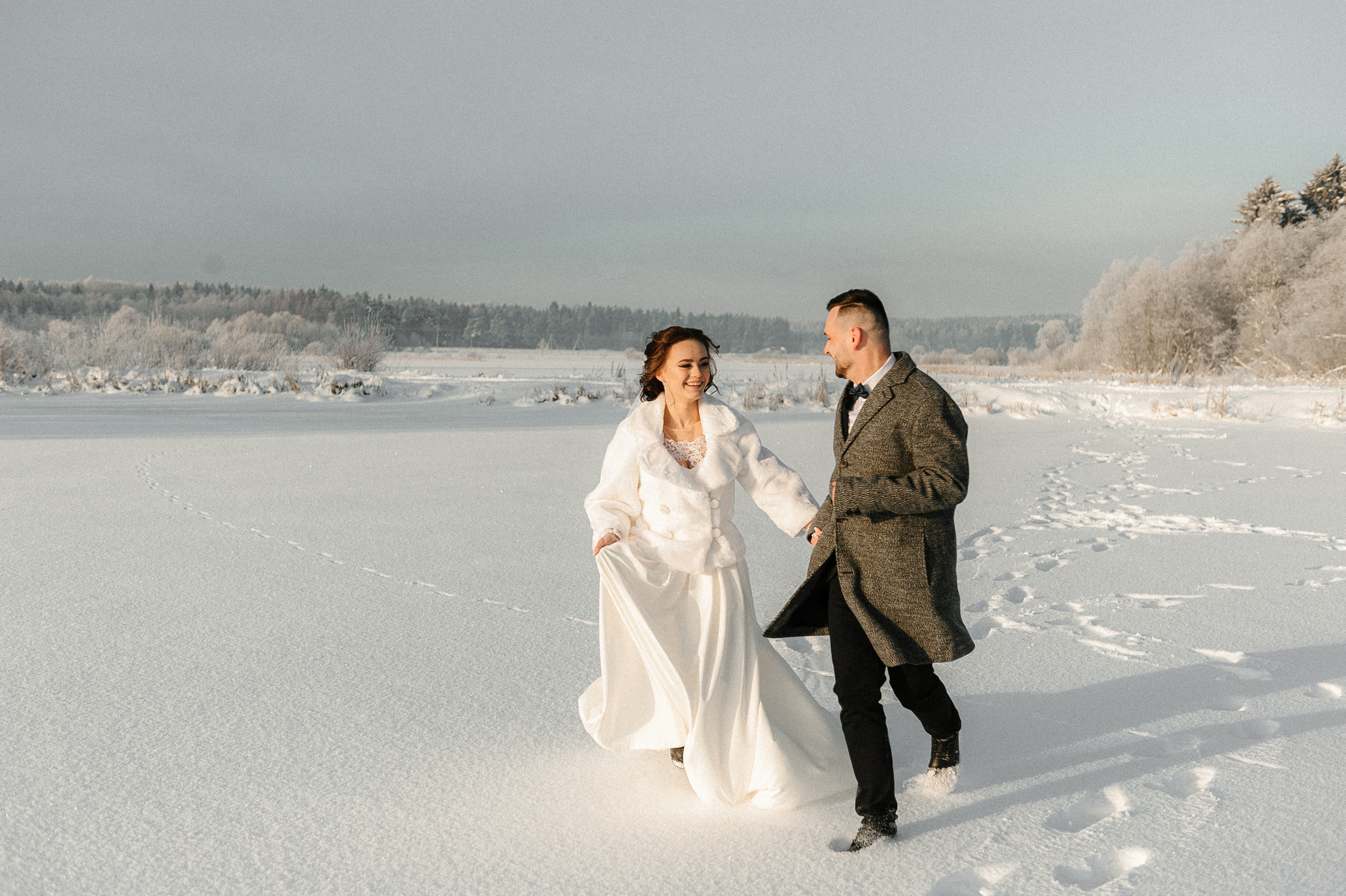 Свадьба зимой. Свадебный фотограф в Ярославле и Москве Руслан Иософатов