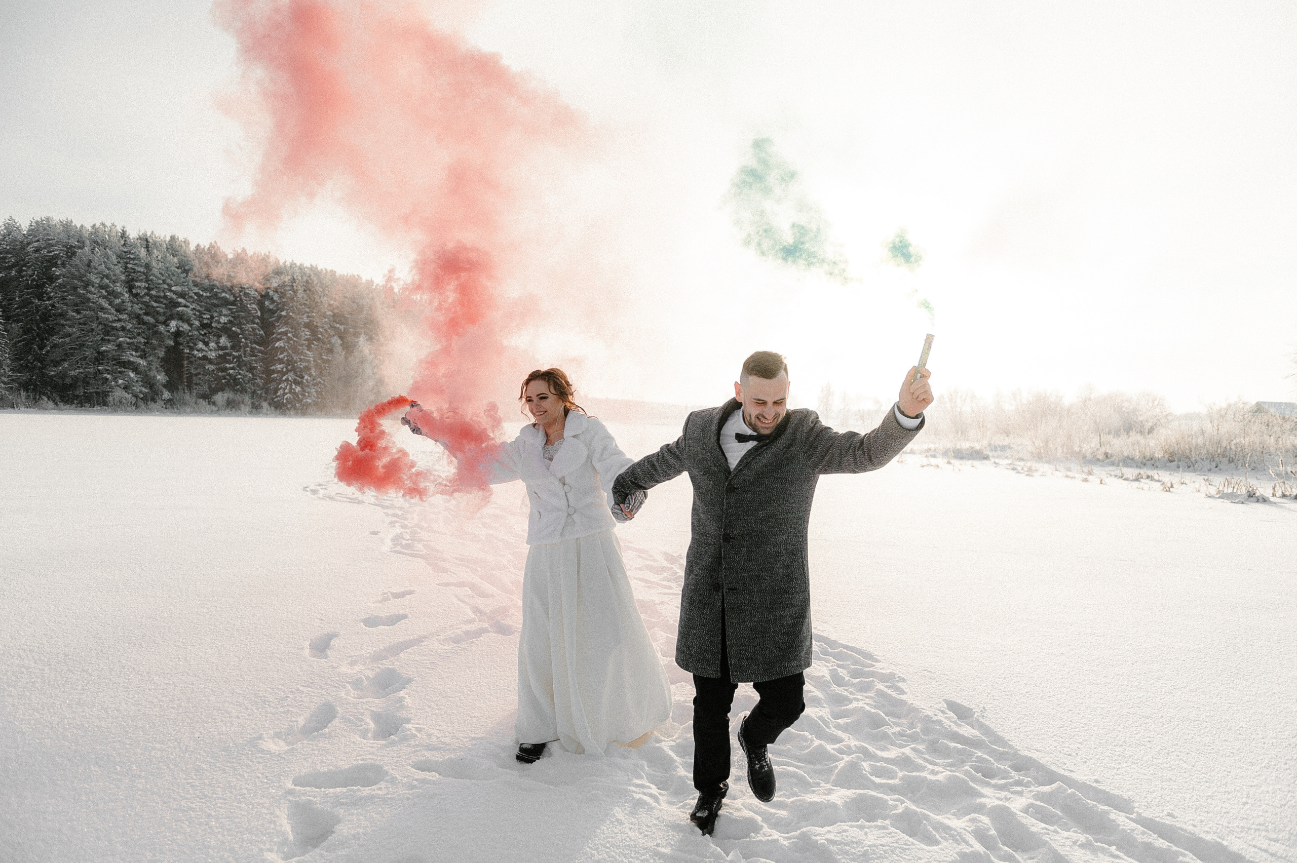Свадьба зимой. Свадебный фотограф в Ярославле и Москве Руслан Иософатов