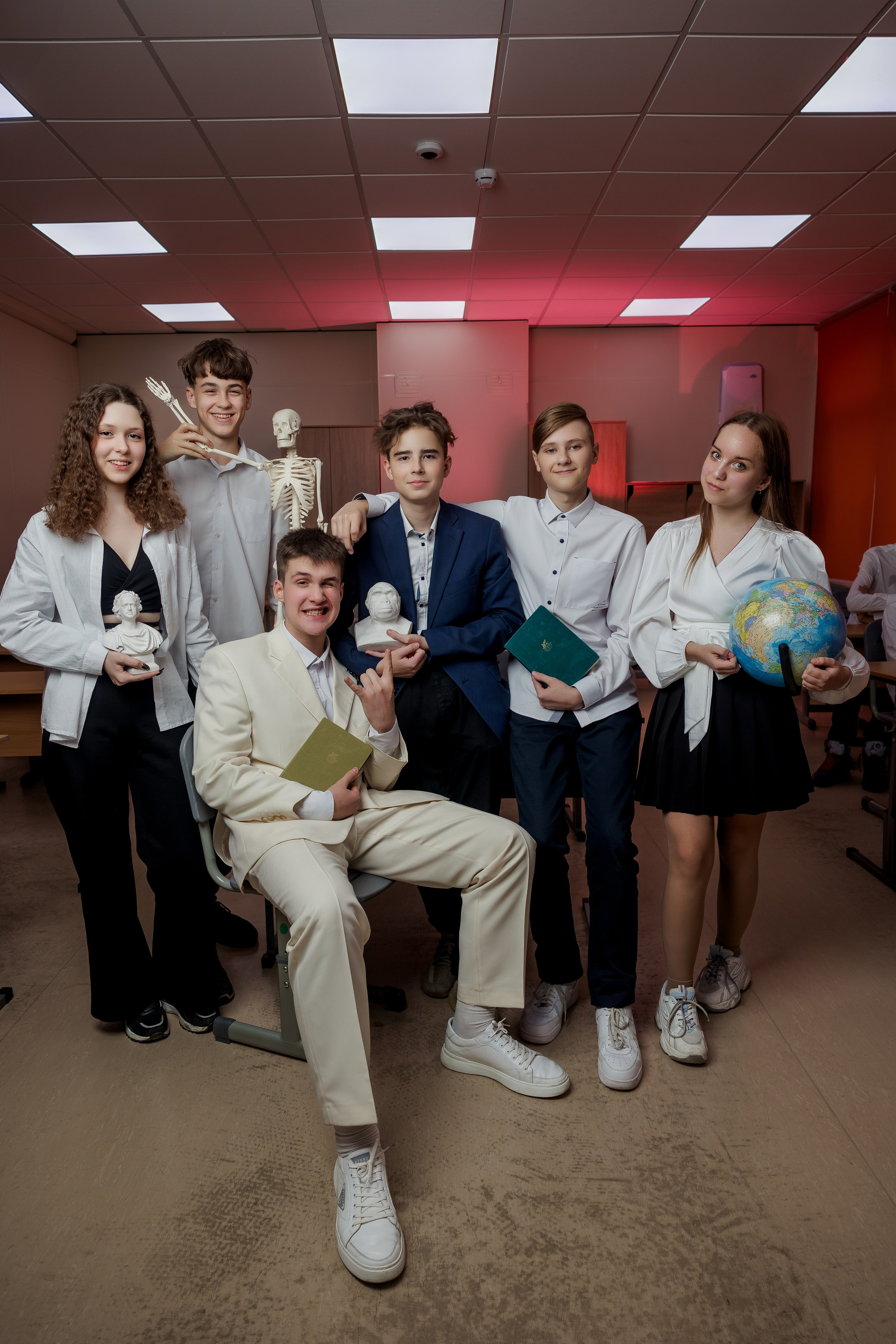 В школе. Выпускные альбомы в Зеленограде и Москве