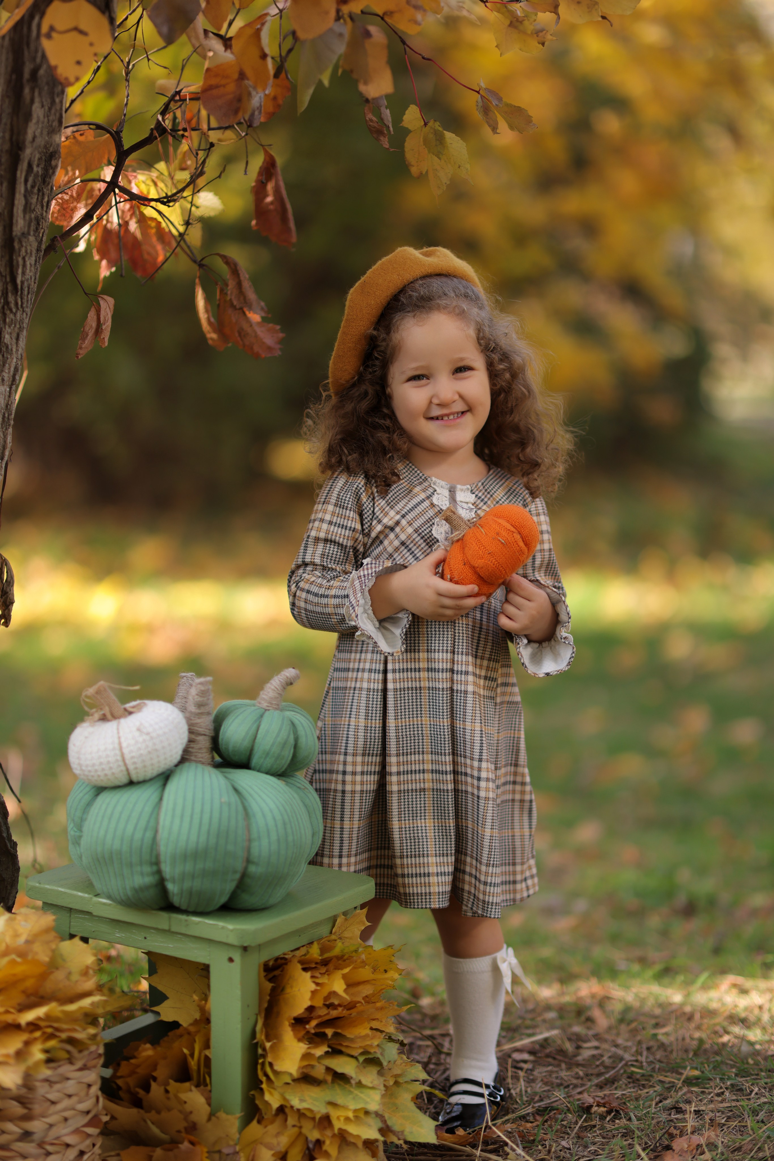 Семейная осенняя фотосессия — Светлана, Аслан и Лора. Анна Бондарева — детский и семейный фотограф, обучение фотографии. Кавказские Минеральные Воды, Пятигорск