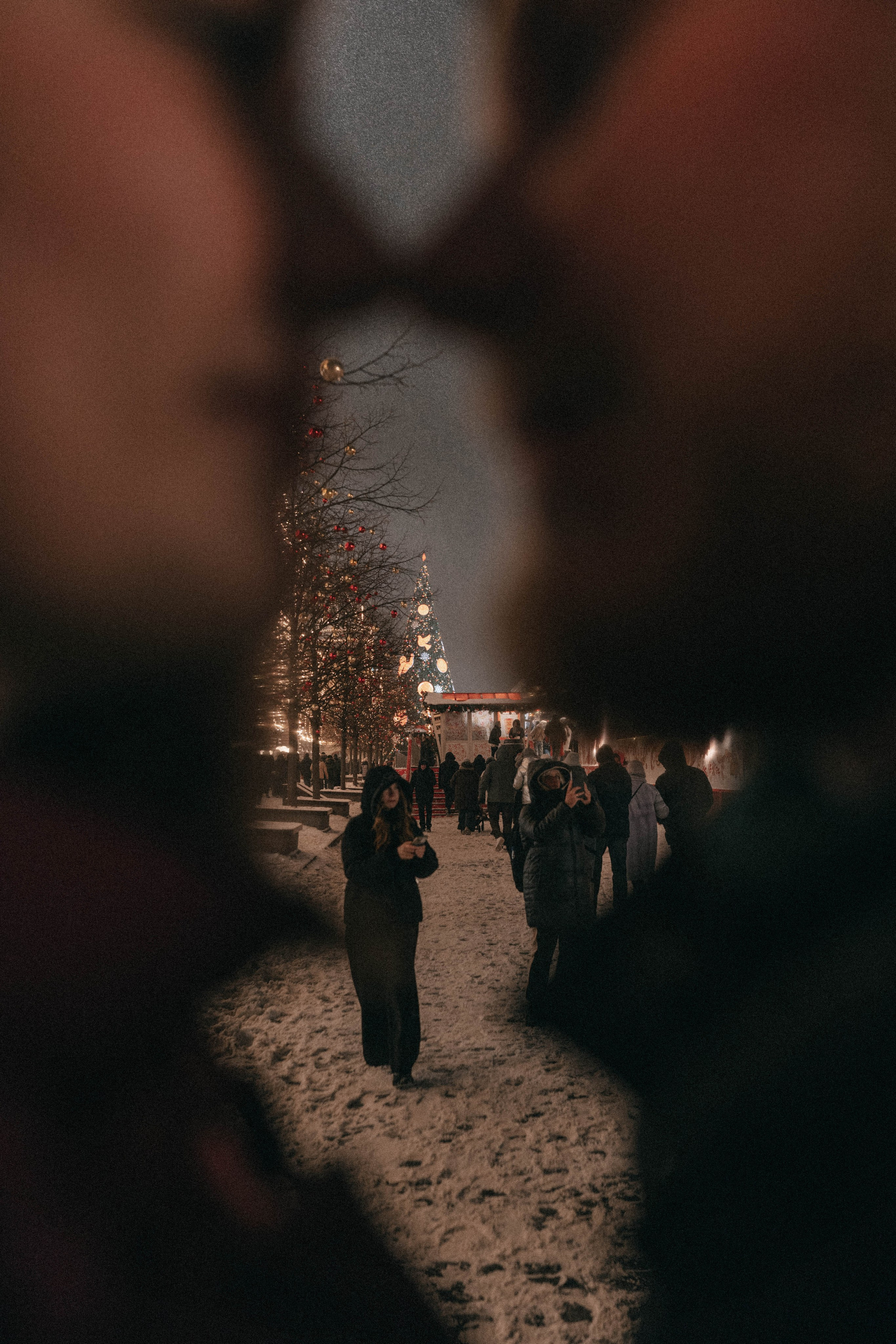 В снежном потоке. Семейный и свадебный фотограф