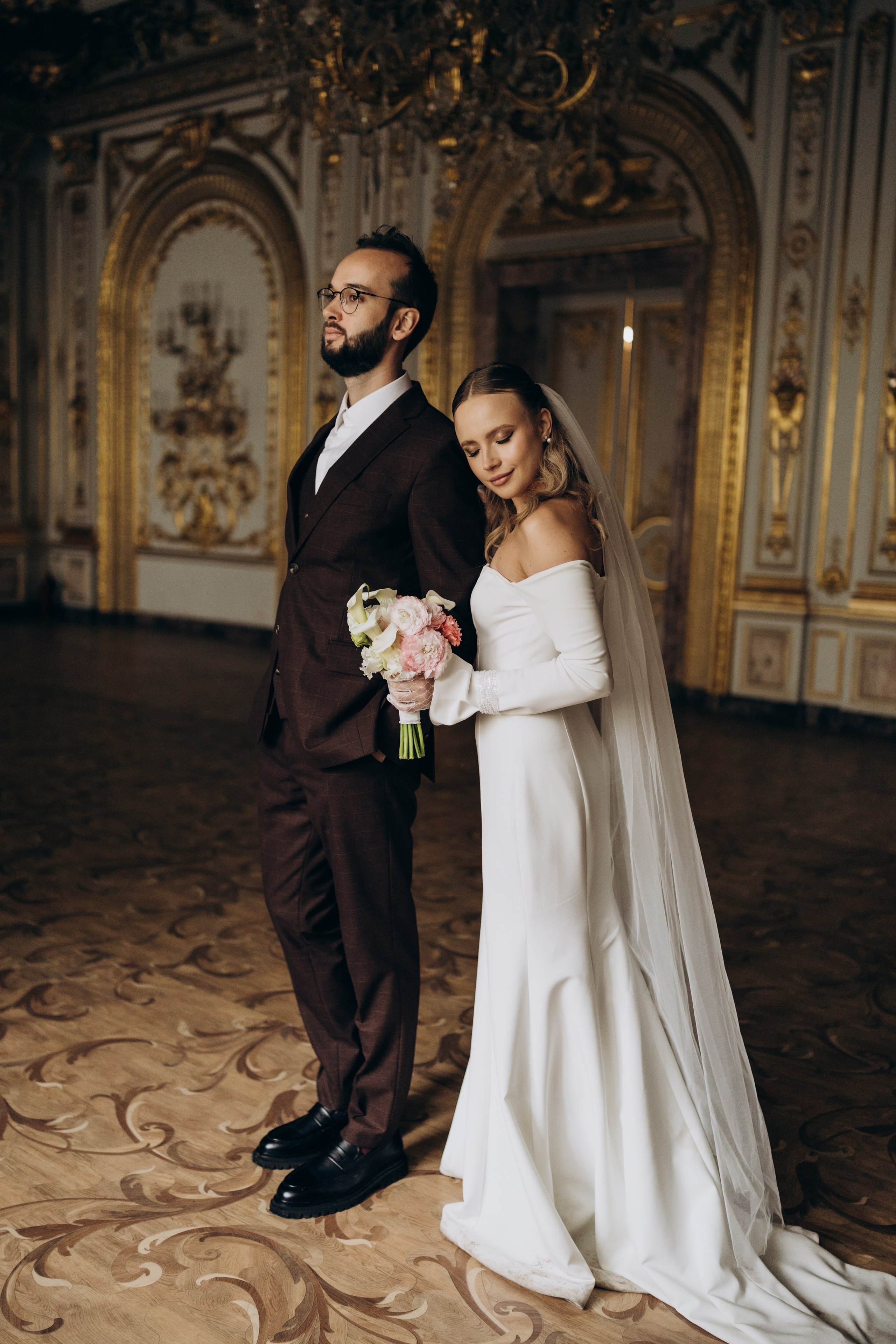 Юра и Полина | 2-й дворец и Половцова. Свадебный и love story фотограф в Санкт-Петербурге