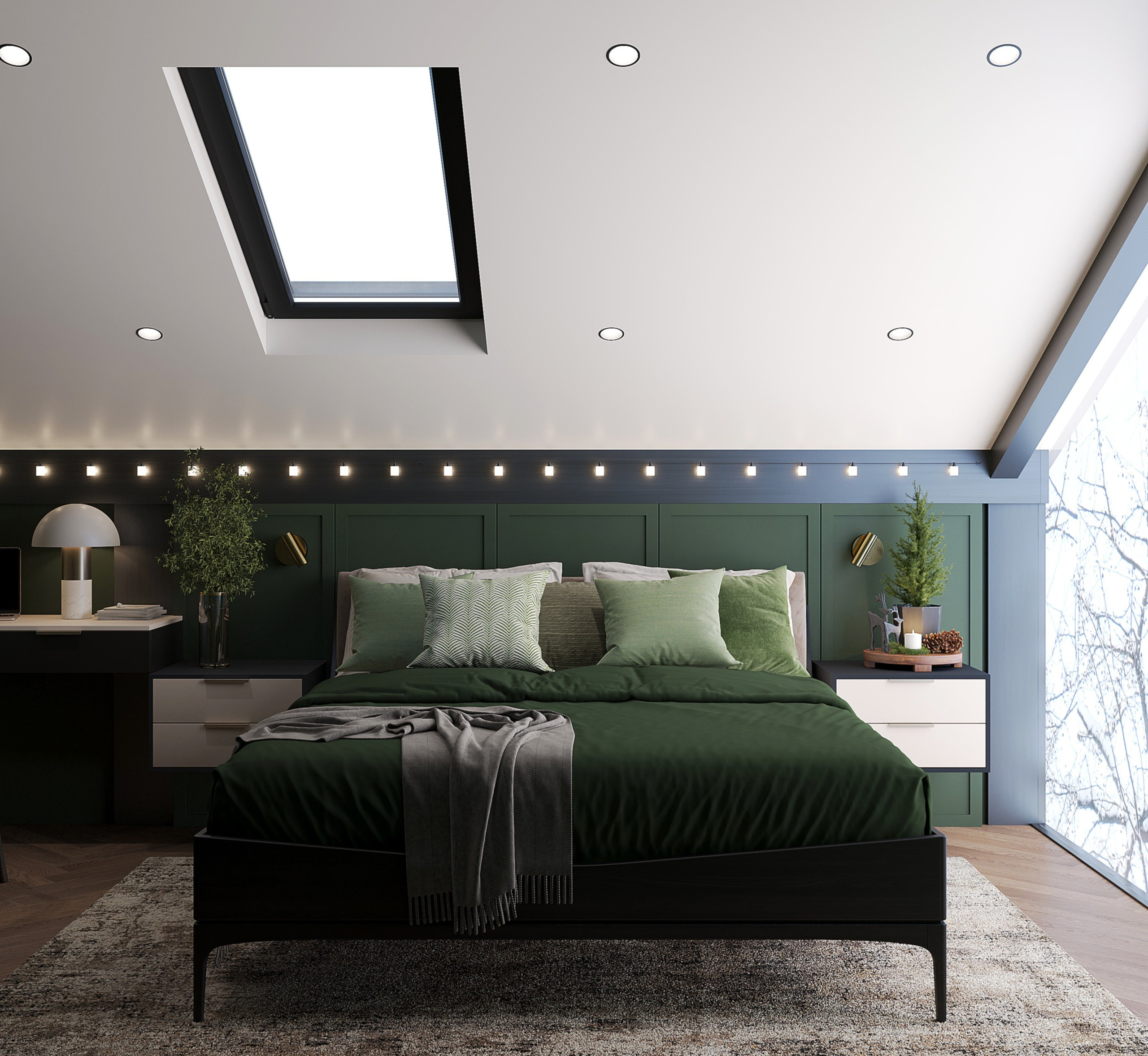 Проект Фахверк Омск. Студия дизайна интерьера Лактионовой Елены