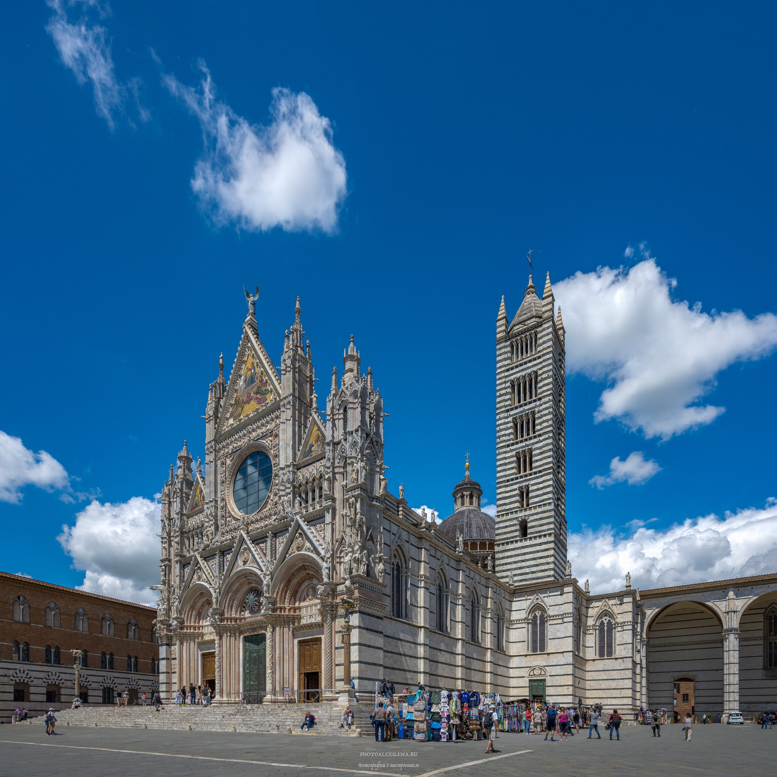 Сиена и Сан-Джиминьяно. Авторские стильные фотокартины